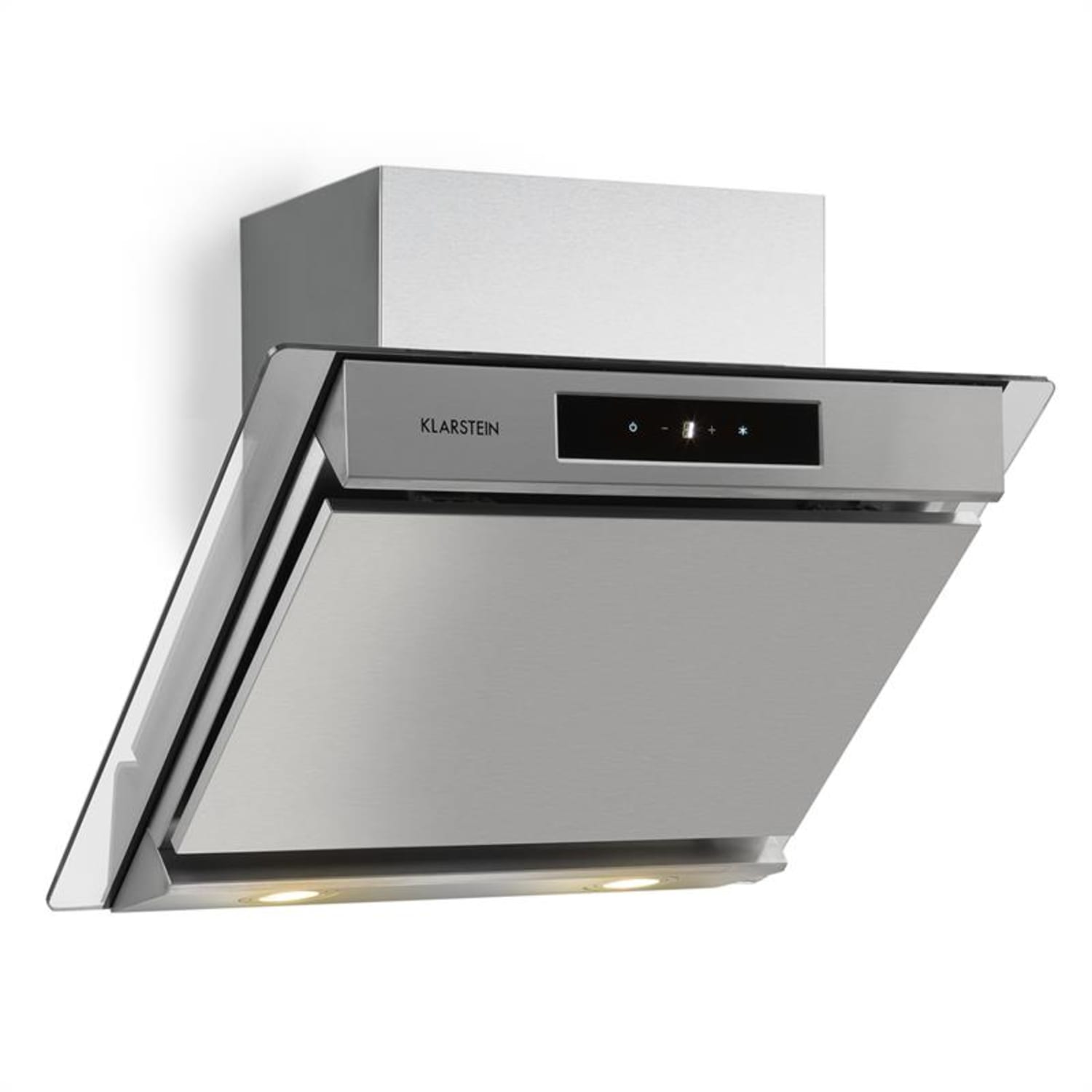 Balzac 60, digestor, 60cm, 210W, 640m³/h, LED, dotykový, nerez, sklo