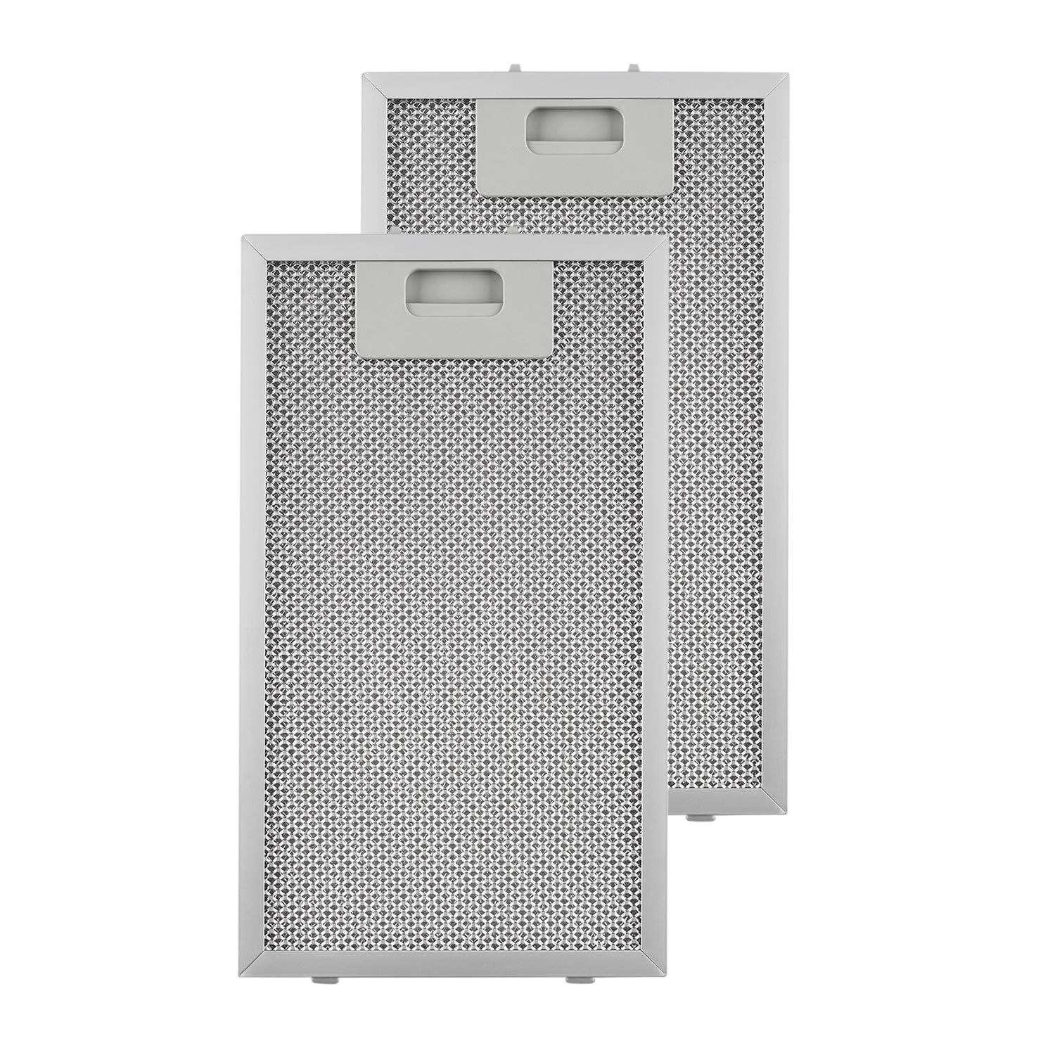 Aluminium Grease Filter 18.5 x 31.8 cm Replacement Filter 2 Pieces