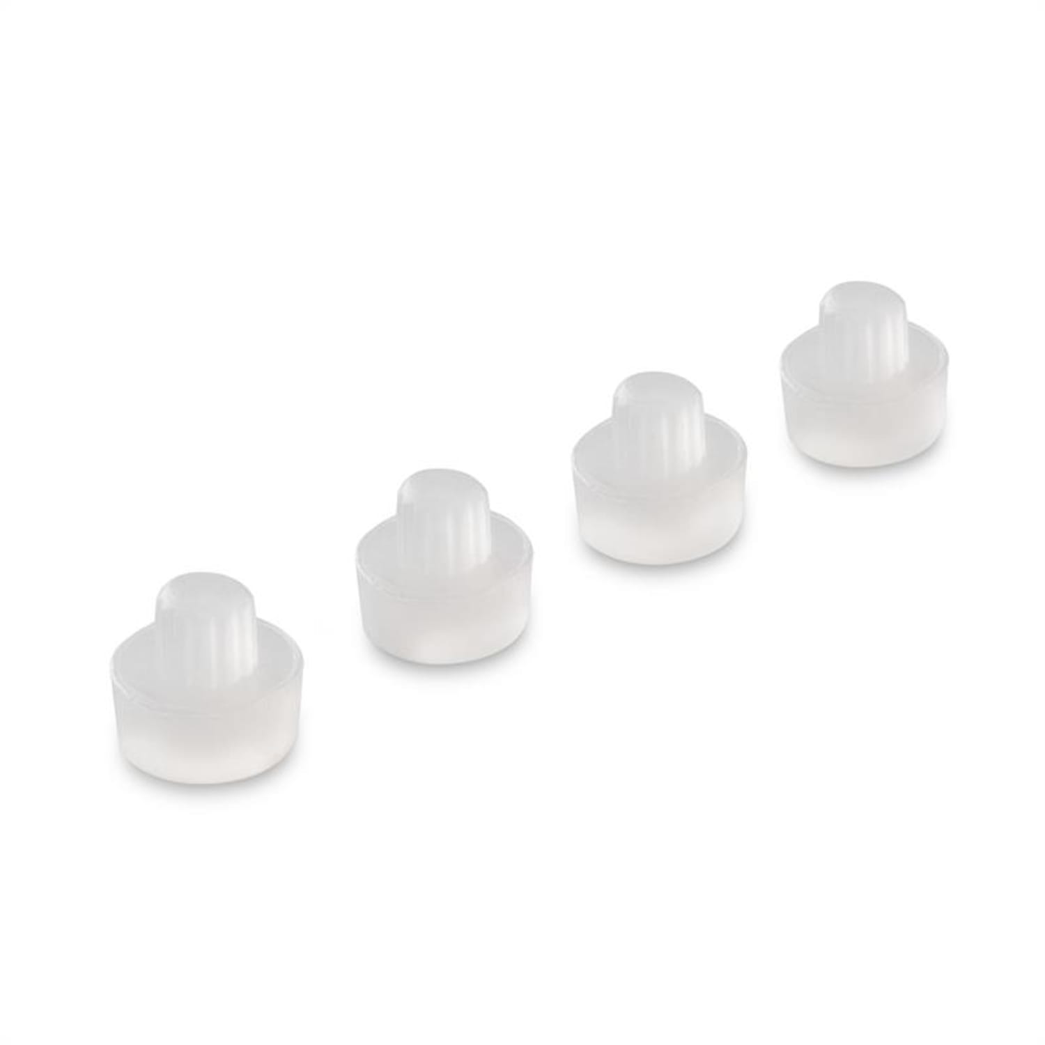 Silicone feet transparent