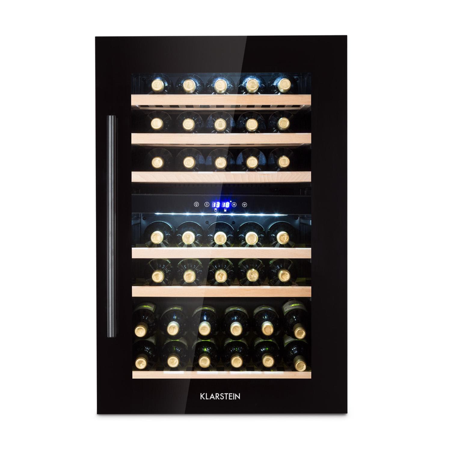 Vinsider 35D Onyx Edition, răcitor de vinuri încorporat, clasă de eficiență energetică G