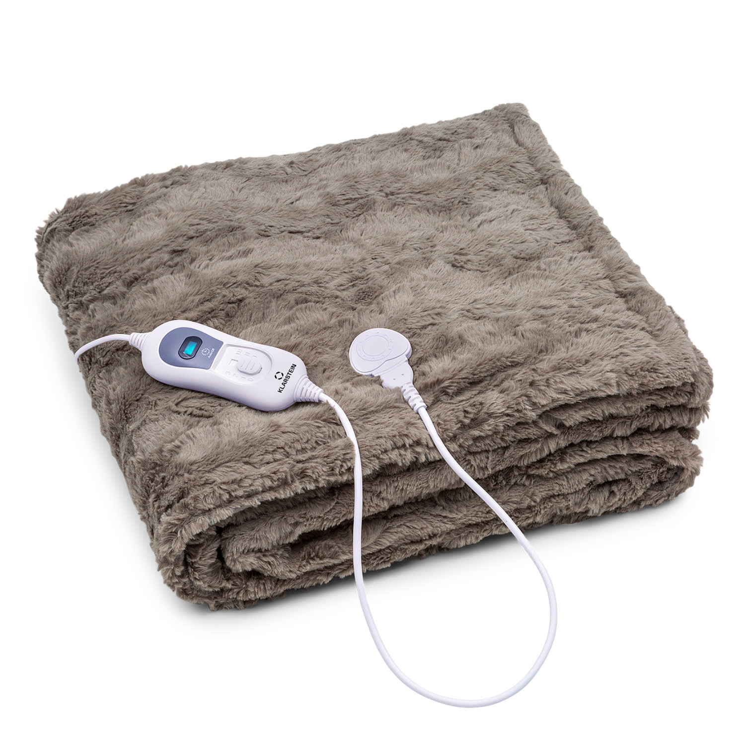 Dr. Watson Comfort & Style Couverture électrique 120W 180x130cm Fausse fourrure