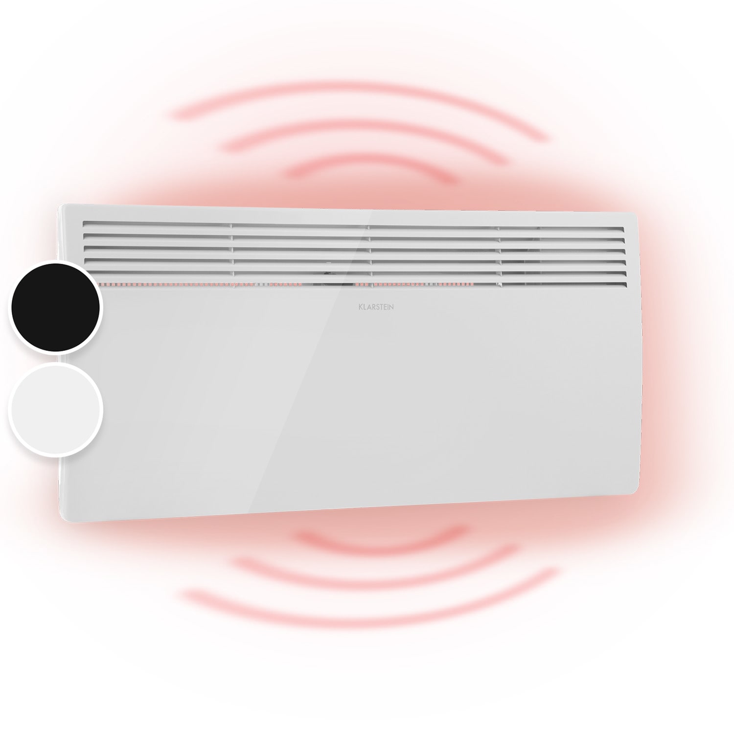 Hot Spot Slimcurve, hősugárzó, 80 x 40 cm, 40 m², 2000 W, 5 - 40 °C, IP24, fehér