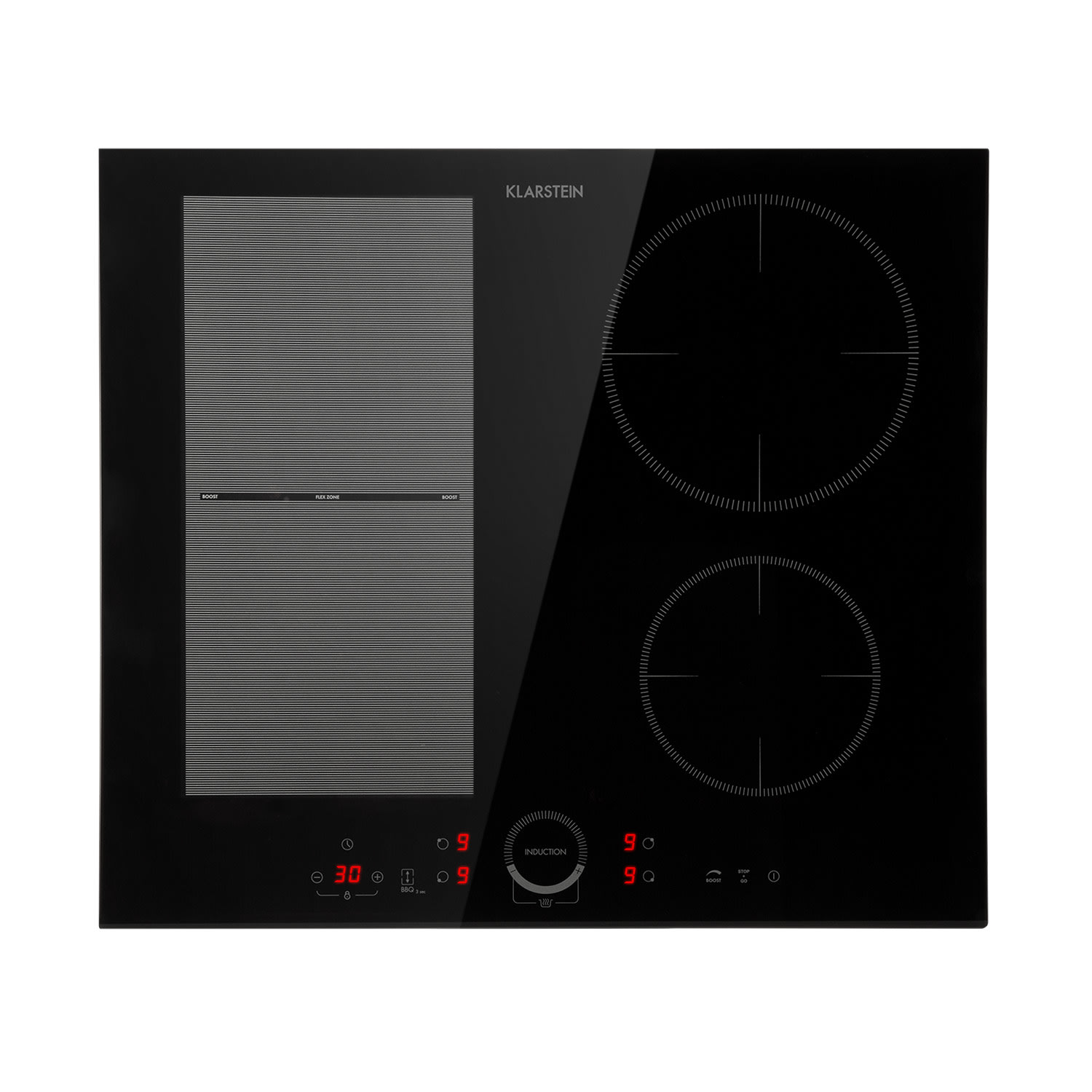 Placa de cocción híbrida Delicatessa 60 inducción Autark 4 zonas 7000W vitrocerámica