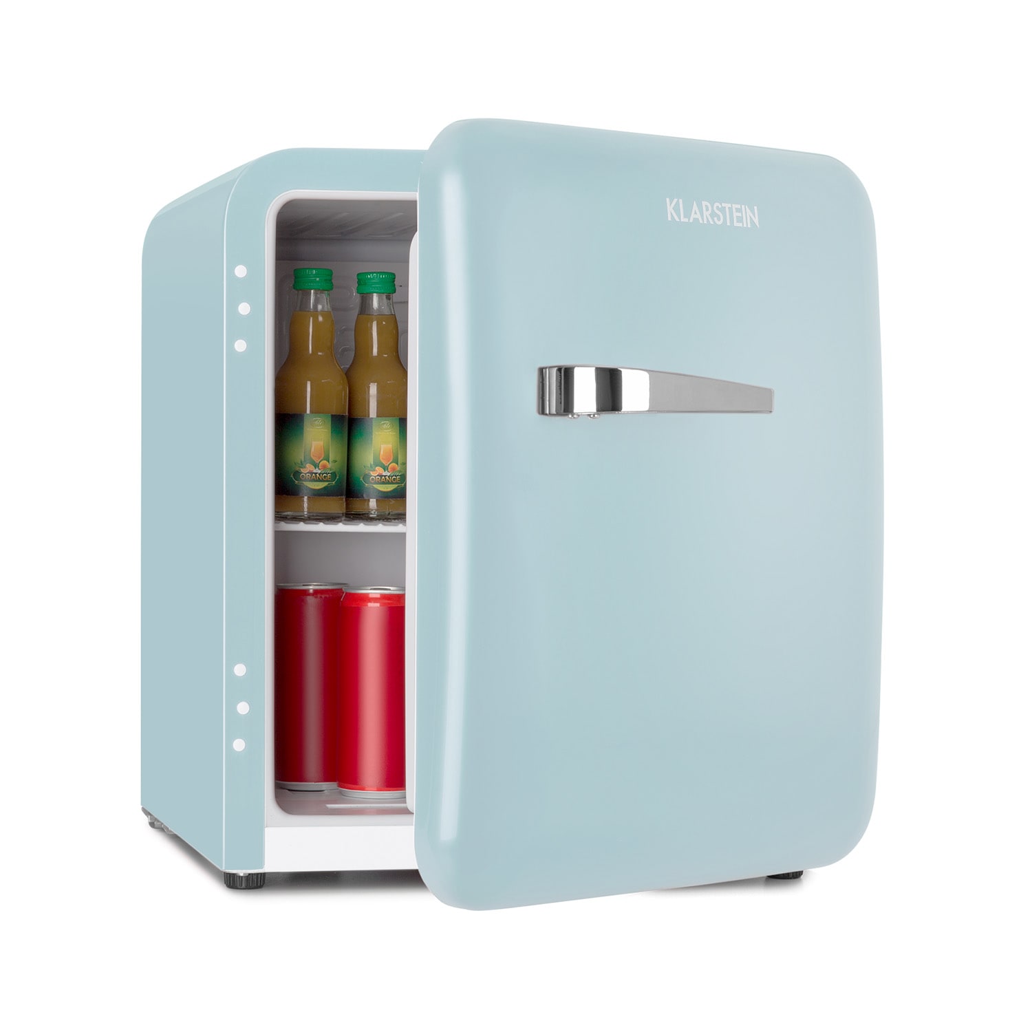 Audrey Mini Retro-Kühlschrank 48l 2 Ebenen