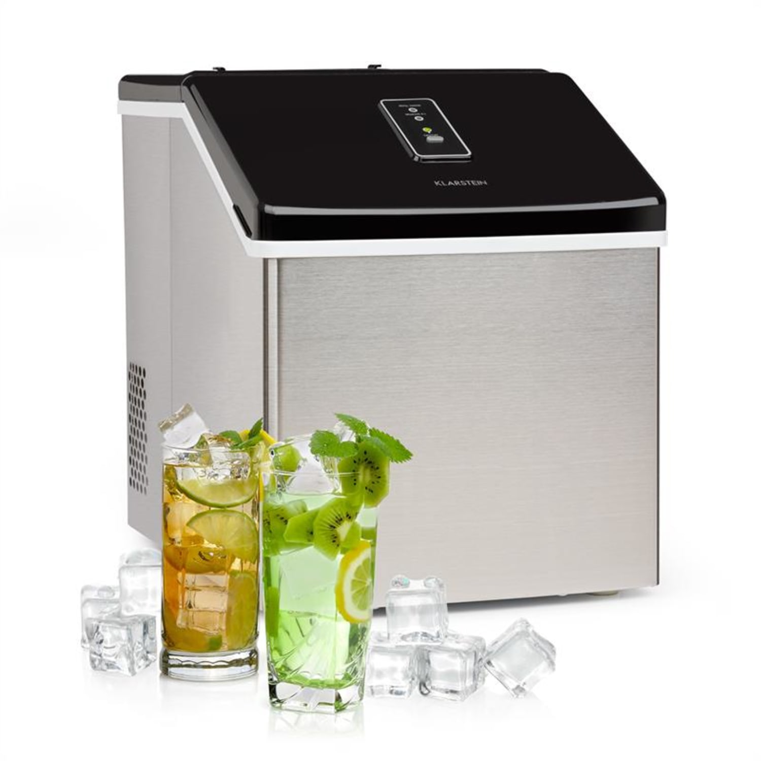 Clearcube macchina per cubetti di ghiaccio - ghiaccio trasparente 13kg/24h acciaio inox nero