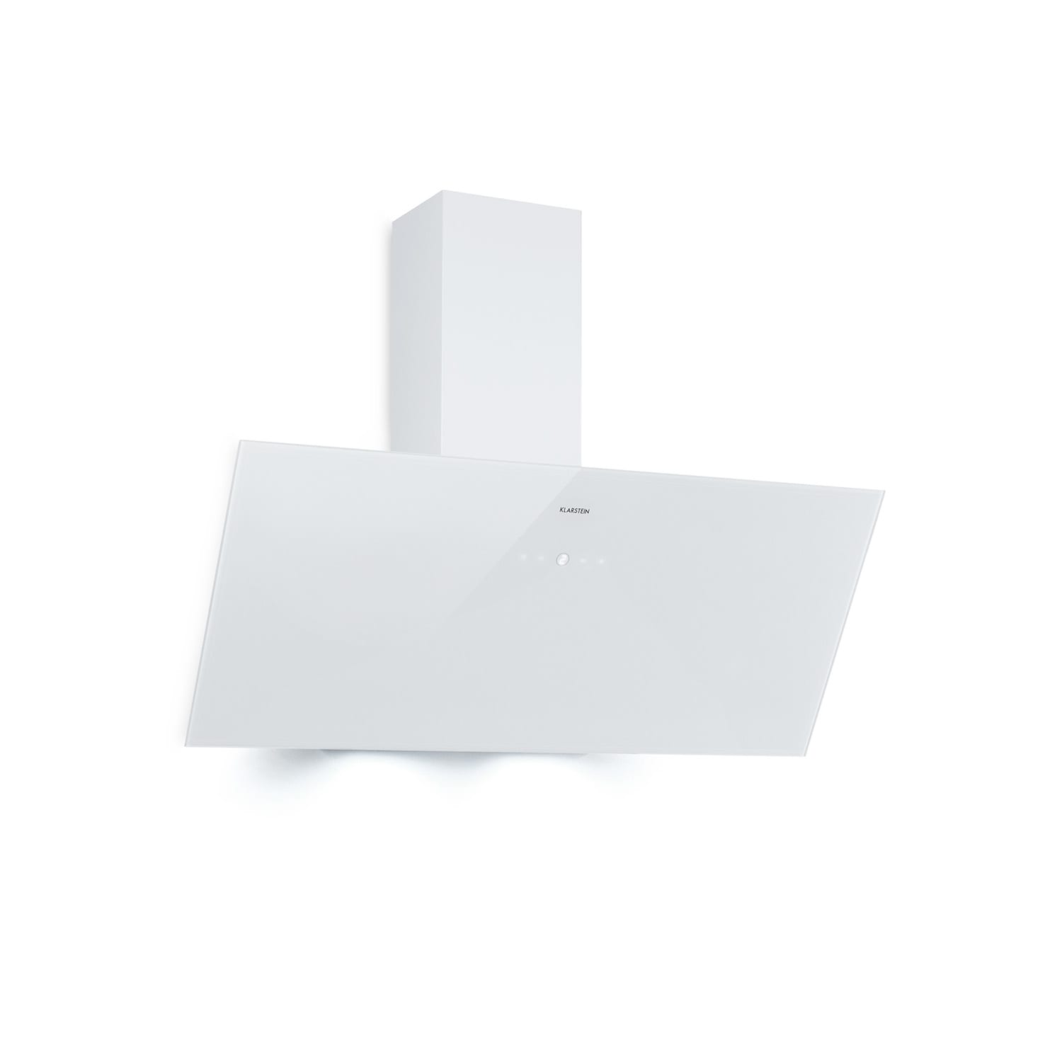 Laurel 90 afzuigkap 90cm afvoer: 350m³/h led touch wit