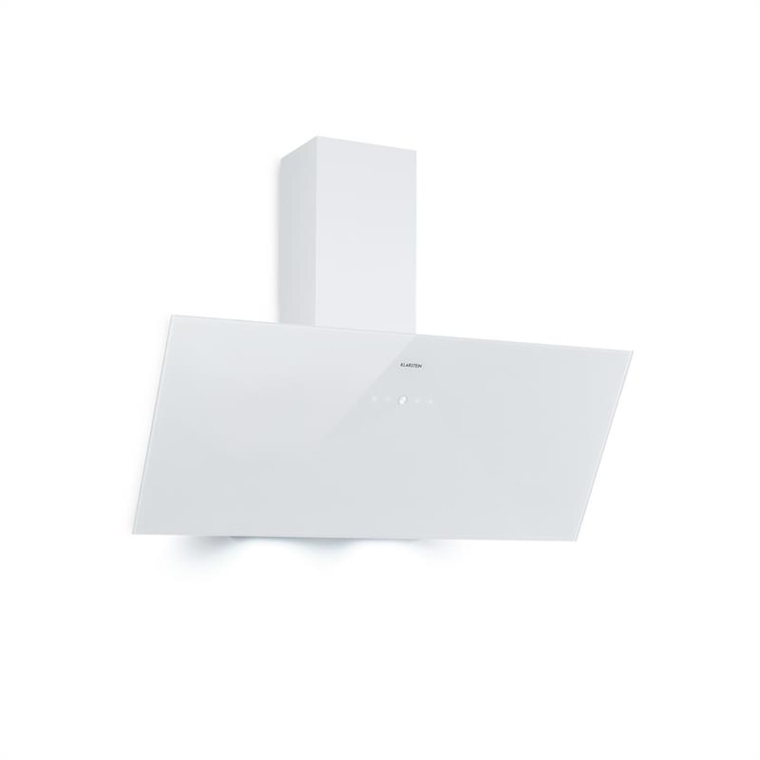 Laurel 90 Dunstabzugshaube 90cm Abluft: 350 m³/h LED Touch weiß