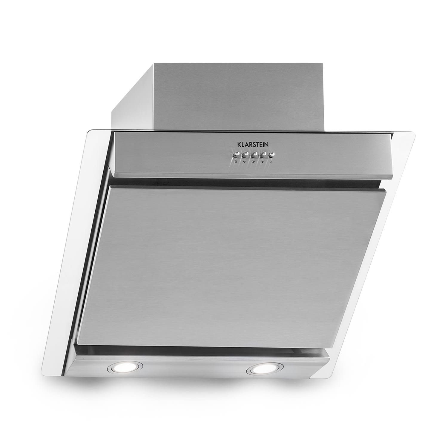 Exaustor Zola 60 Sem Cabeça 60cm 190W 607m³/h LED Aço Inoxidável/Vidro