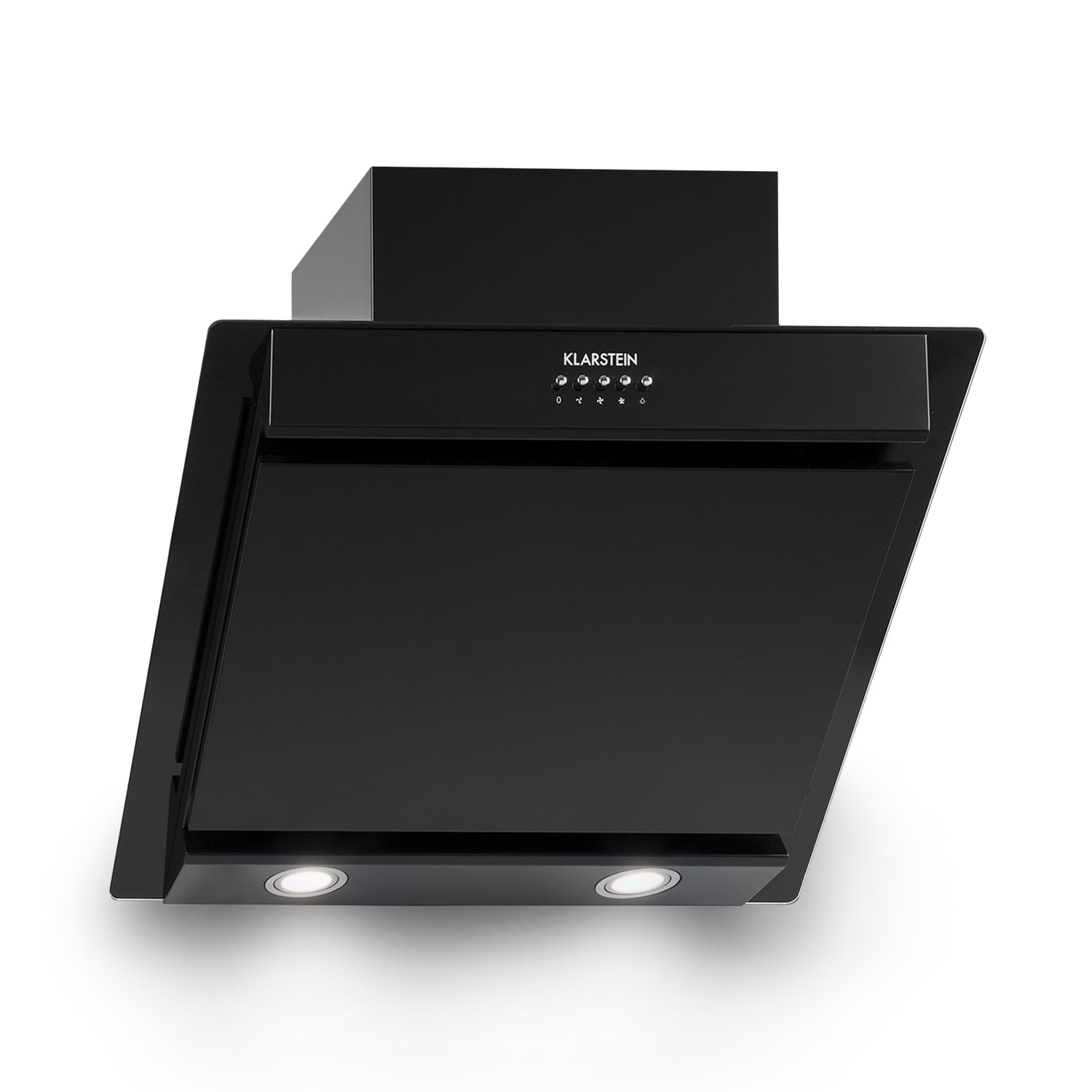 Zola 60, digestor, voľný priestor na hlavu, 60 cm, 190 W, 610 m³/h, LED, čierny