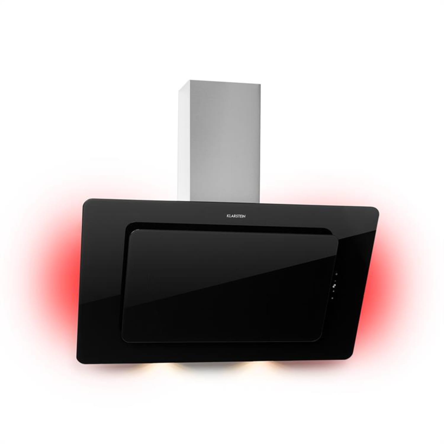 Helena 90 Cooker Extractor Hood 595 m³ / h LED Display Black