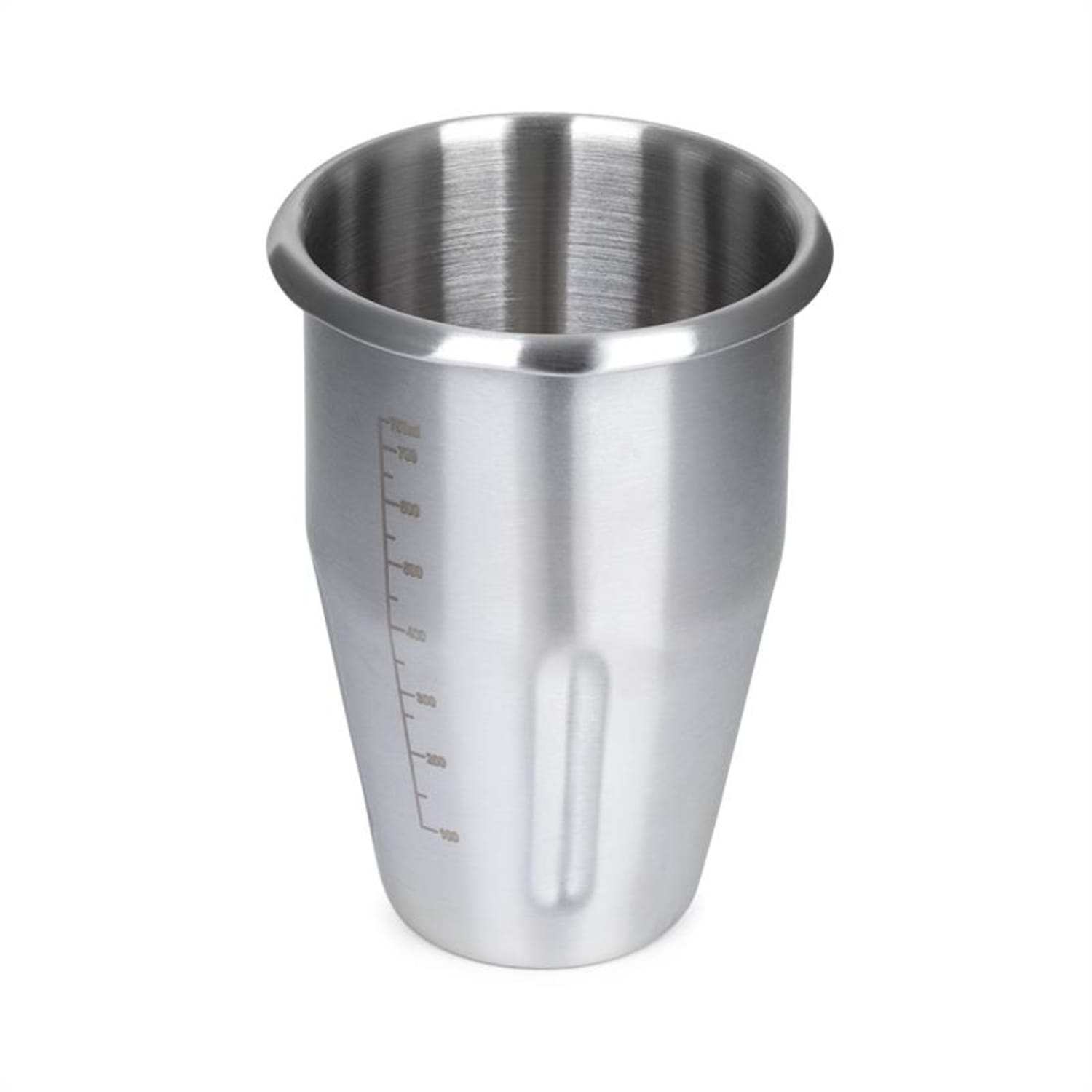 Kraftprotz Edelstahlbecher Zubehör 1 Liter Edelstahl silber