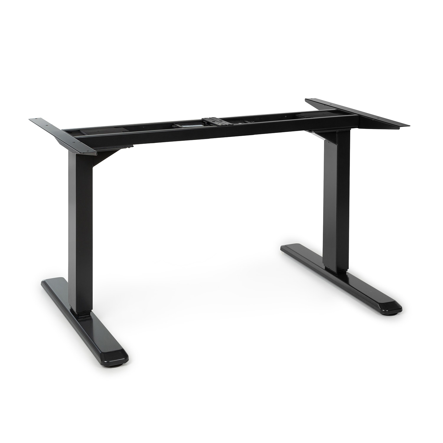 Multidesk Comfort höhenverstellbarer Schreibtisch elektrisch 62-128 cm Höhe schwarz