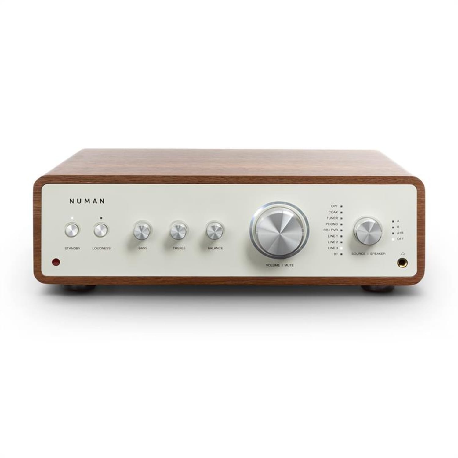 Drive Digital, stereo ojačevalec, 2x170W/4x85W RMS, AUX/Phono/koaksial,oreh