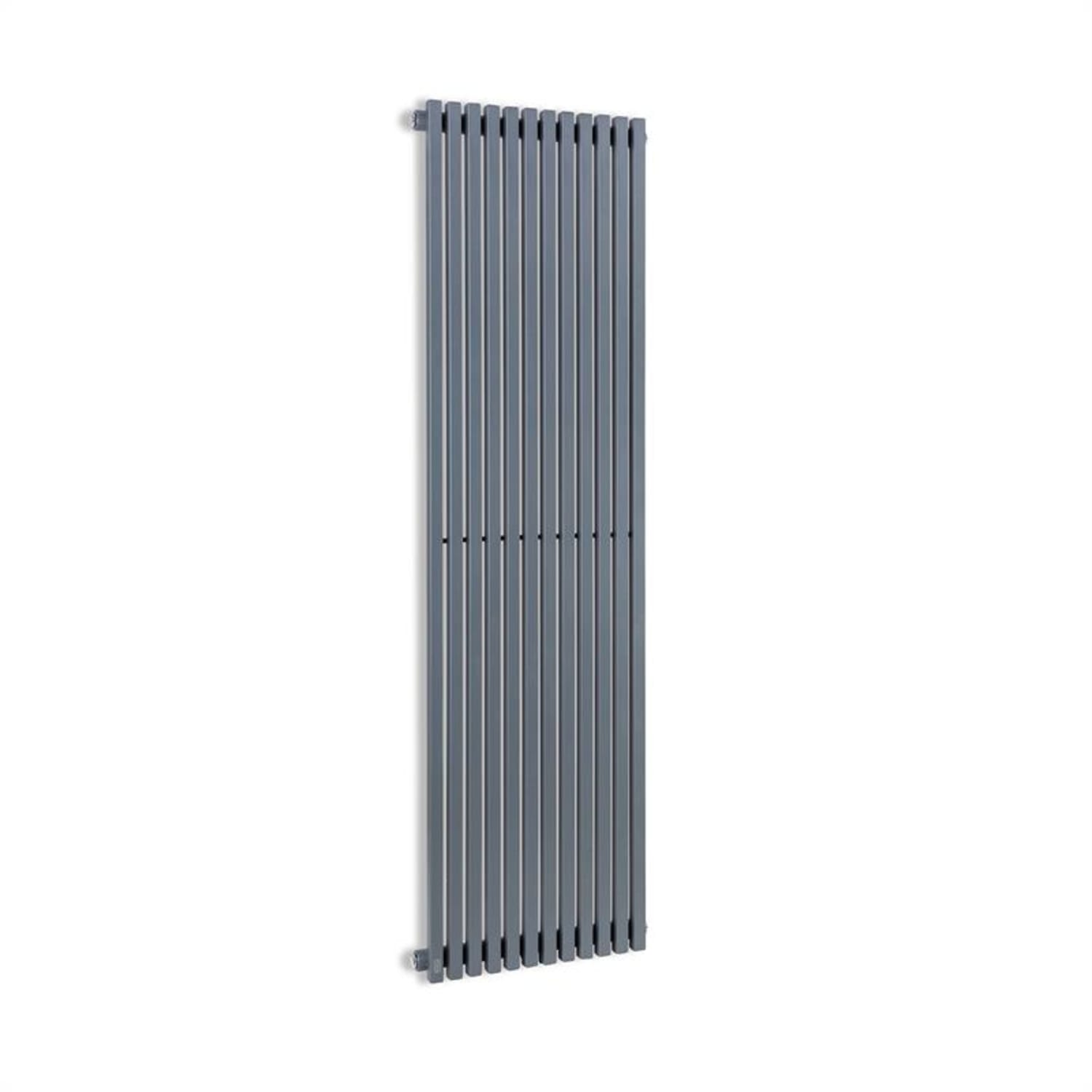 Delgado 160 x 45 Heizkörper 822W Warmwasser 1/2" 8-20m² grau