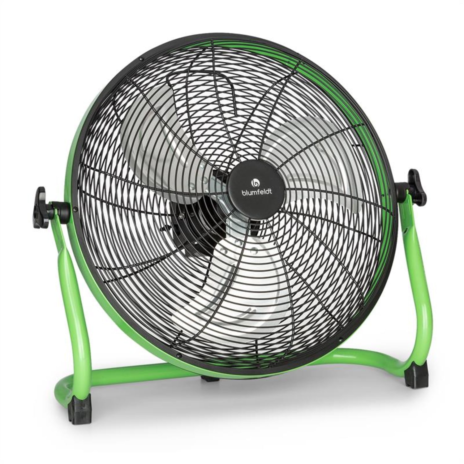 Wintergarden Kabelloser Bodenventilator 16" Akku 43W USB 45 dB grün
