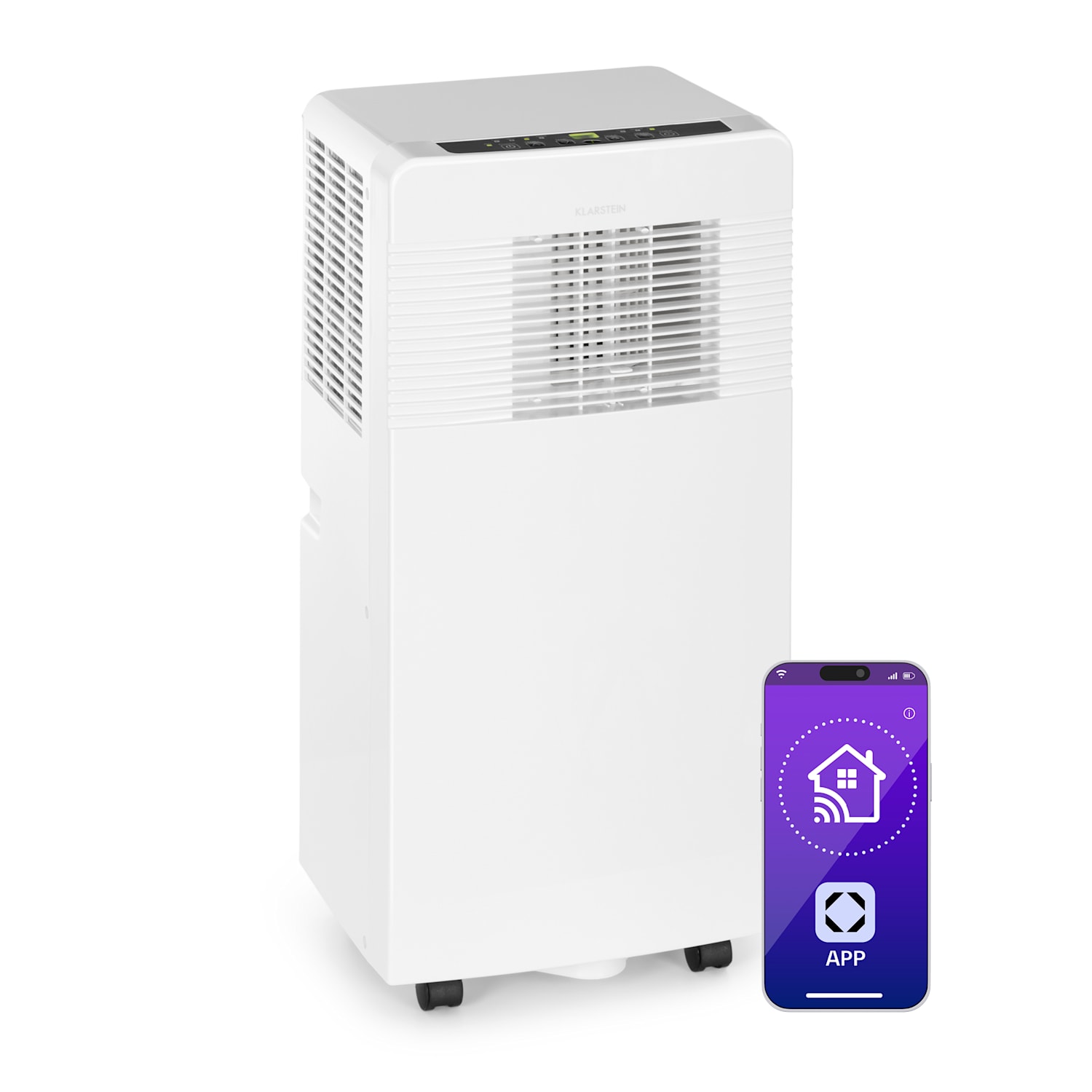 Iceblock Ecosmart 7, mobilná klimatizácia, 3 v 1, 7000 BTU, ovládanie cez aplikáciu, biela