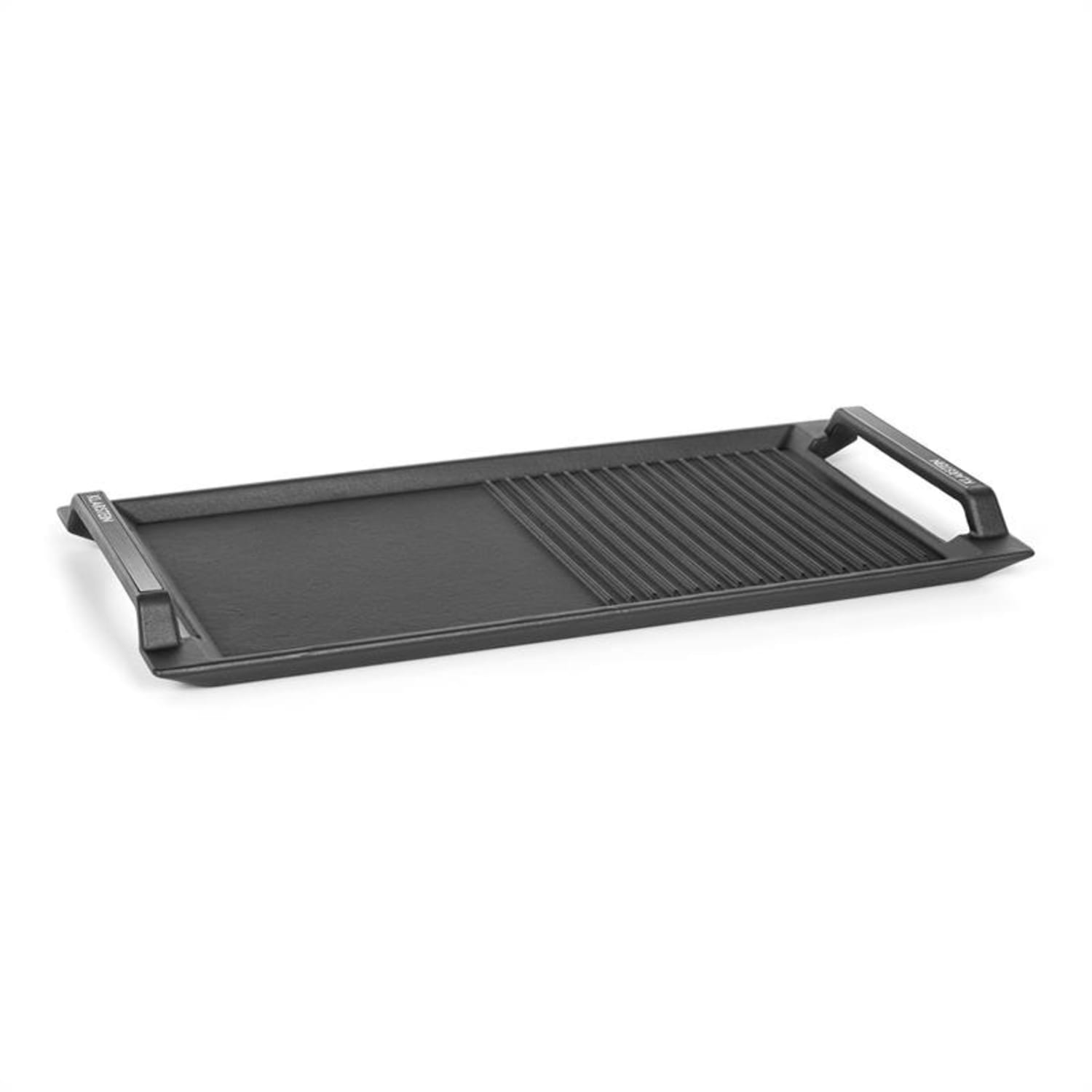 Delicatessa Grill Pan Placa de parrilla Accesorio para placa de inducción color negro