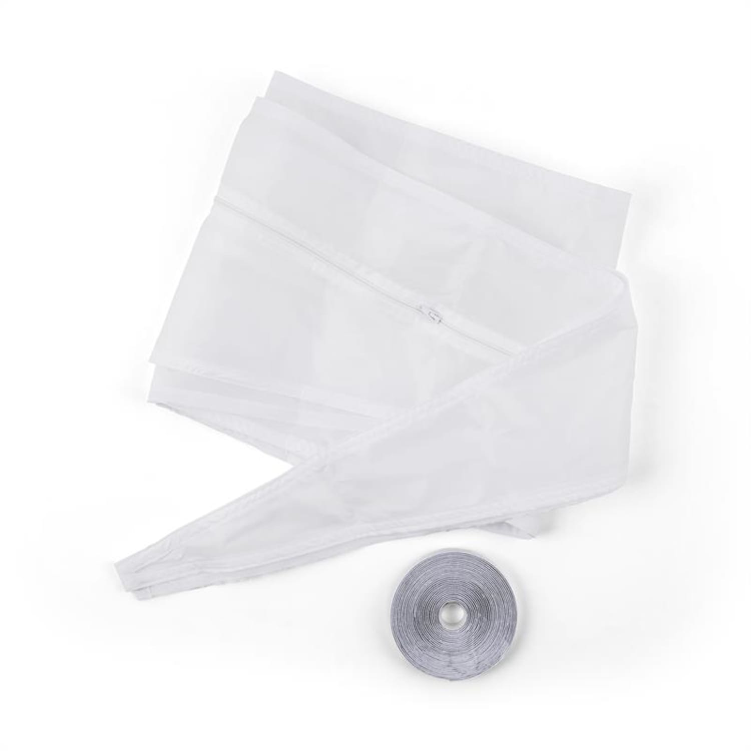 Kit joint de fenêtre Klarstein 3,9 m fermeture à glissière bande autoagrippante blanc