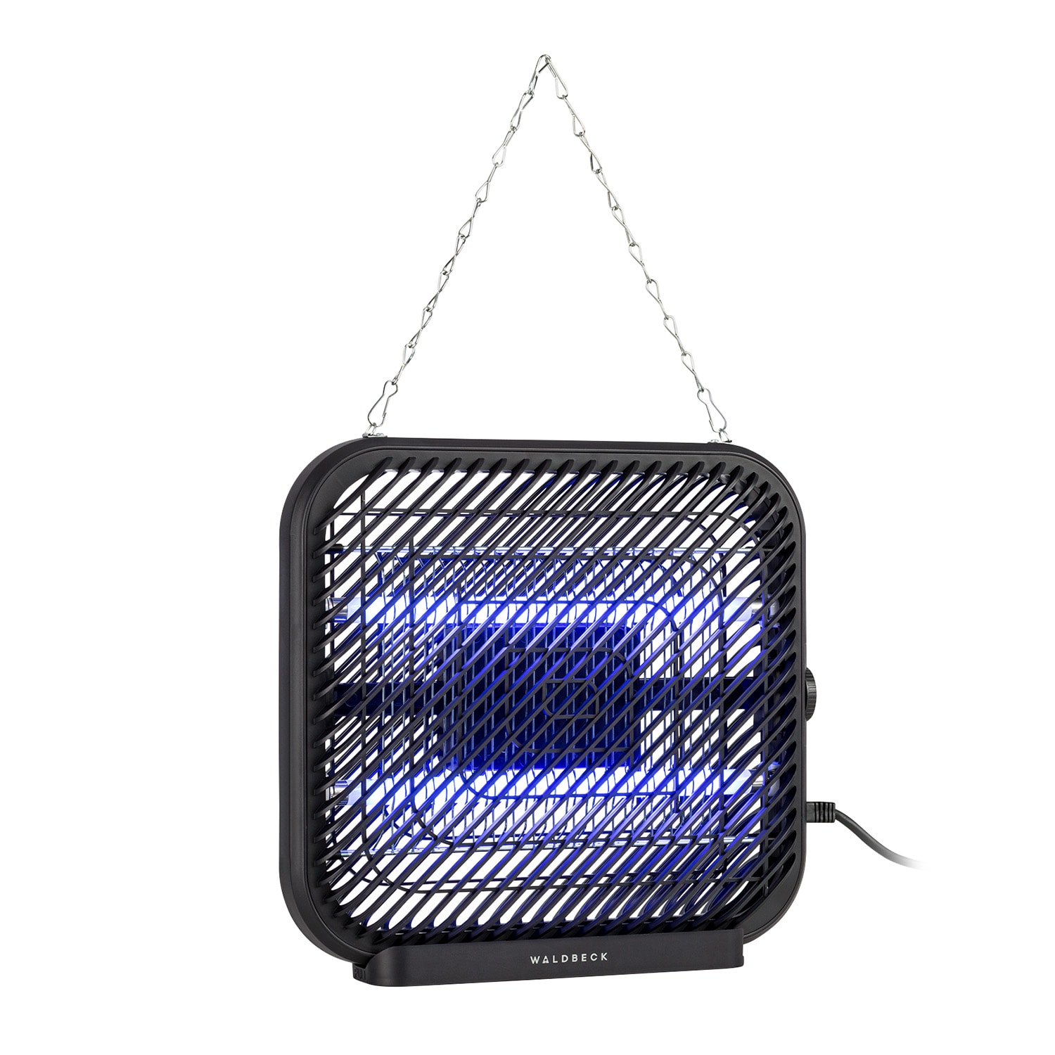 Skyfall SQ Insektenvernichter 16W 50m² UV-Lampen Auffangschale Kette schwarz