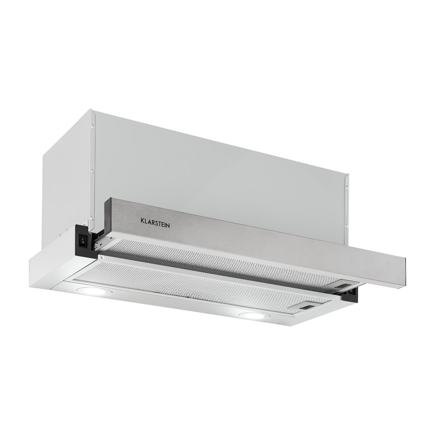 Viola Hotte murale aspirante 60 cm 612m³ / h classe A inox argent