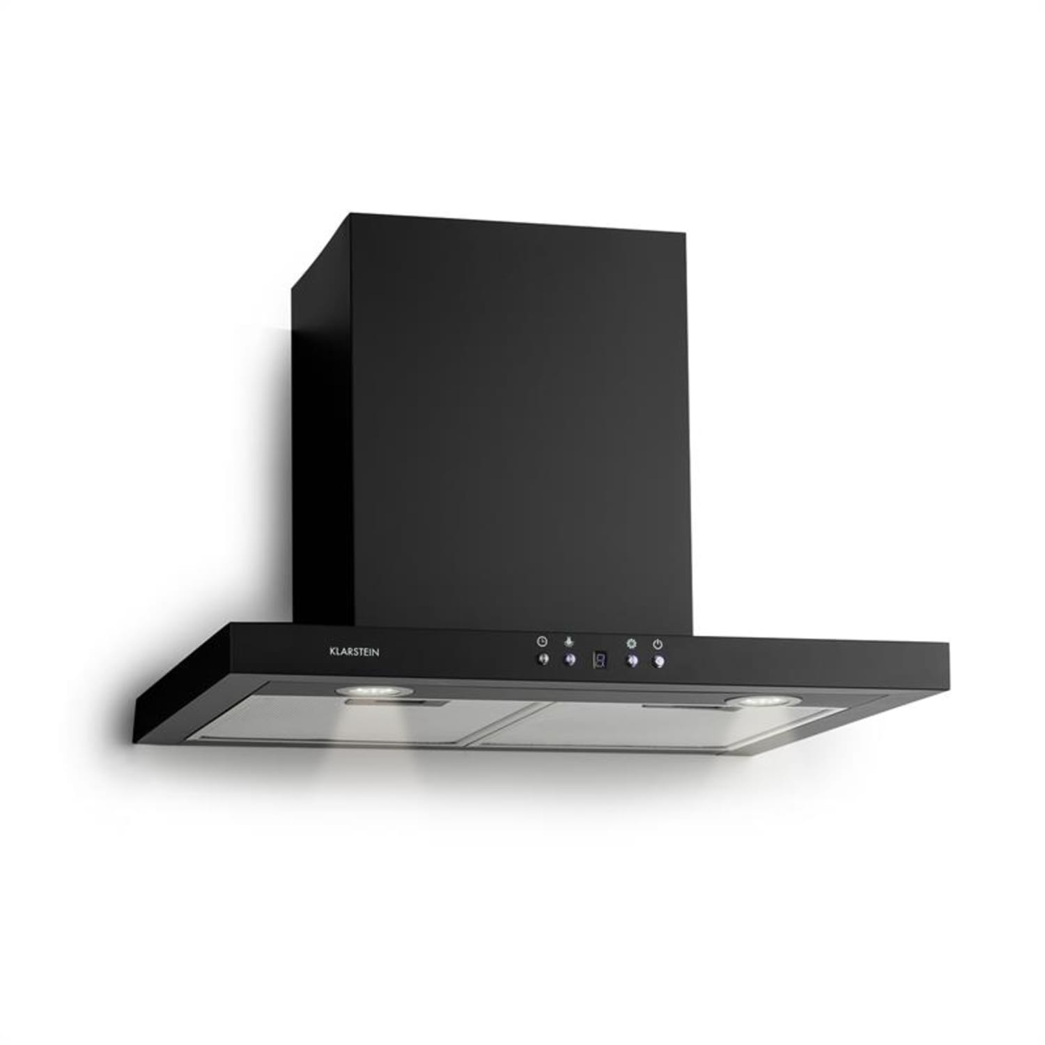 Limelight Dunstabzugshaube 60cm Wandhaube 600m³/h schwarz