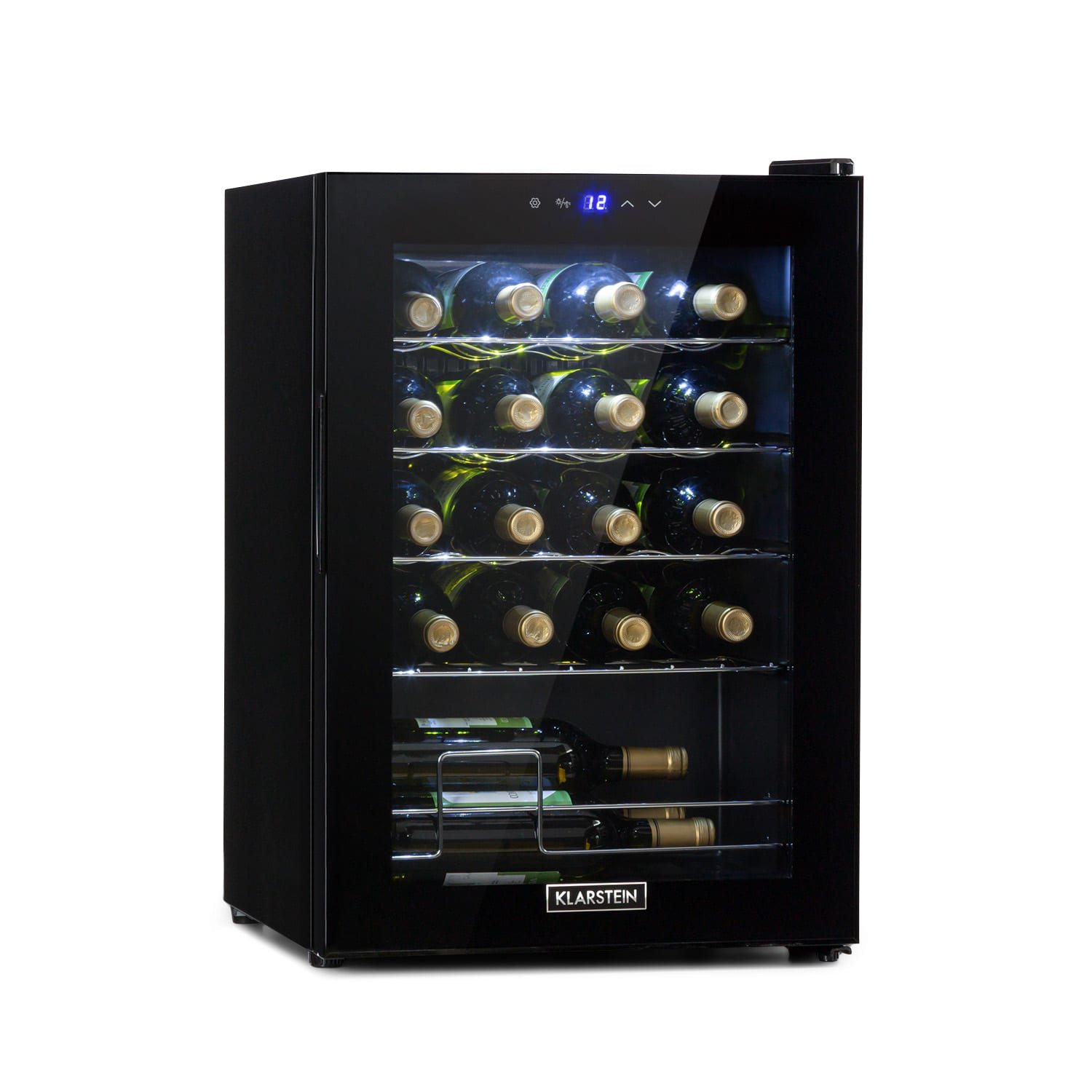 Shiraz 20 Uno, vinotéka, 53 l, 20 fliaš, 5-18°C, dotykový ovládací panel