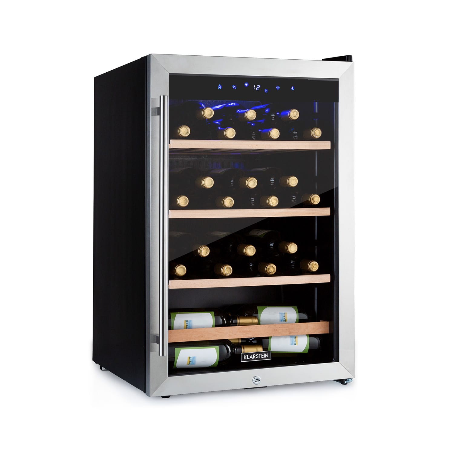 Vinamour 48 Uno, vinoteka, 128 l, 48 boca, 3 police, 4 - 18 ° C, nehrđajući čelik