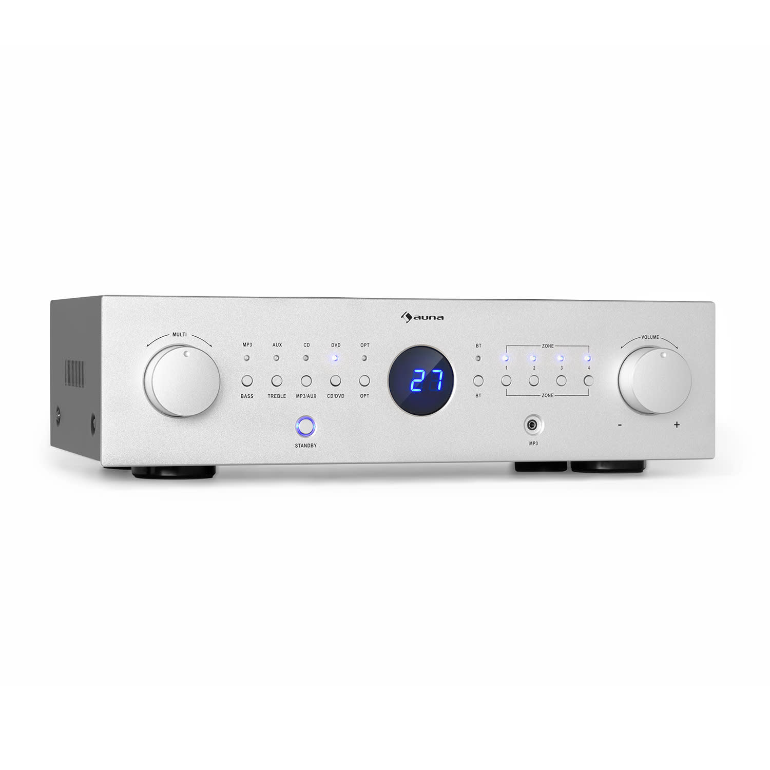 AMP-CD950 DG Digital-Multikanal-Verstärker 8x100W RMS BT Opt.-In Fernbedienung