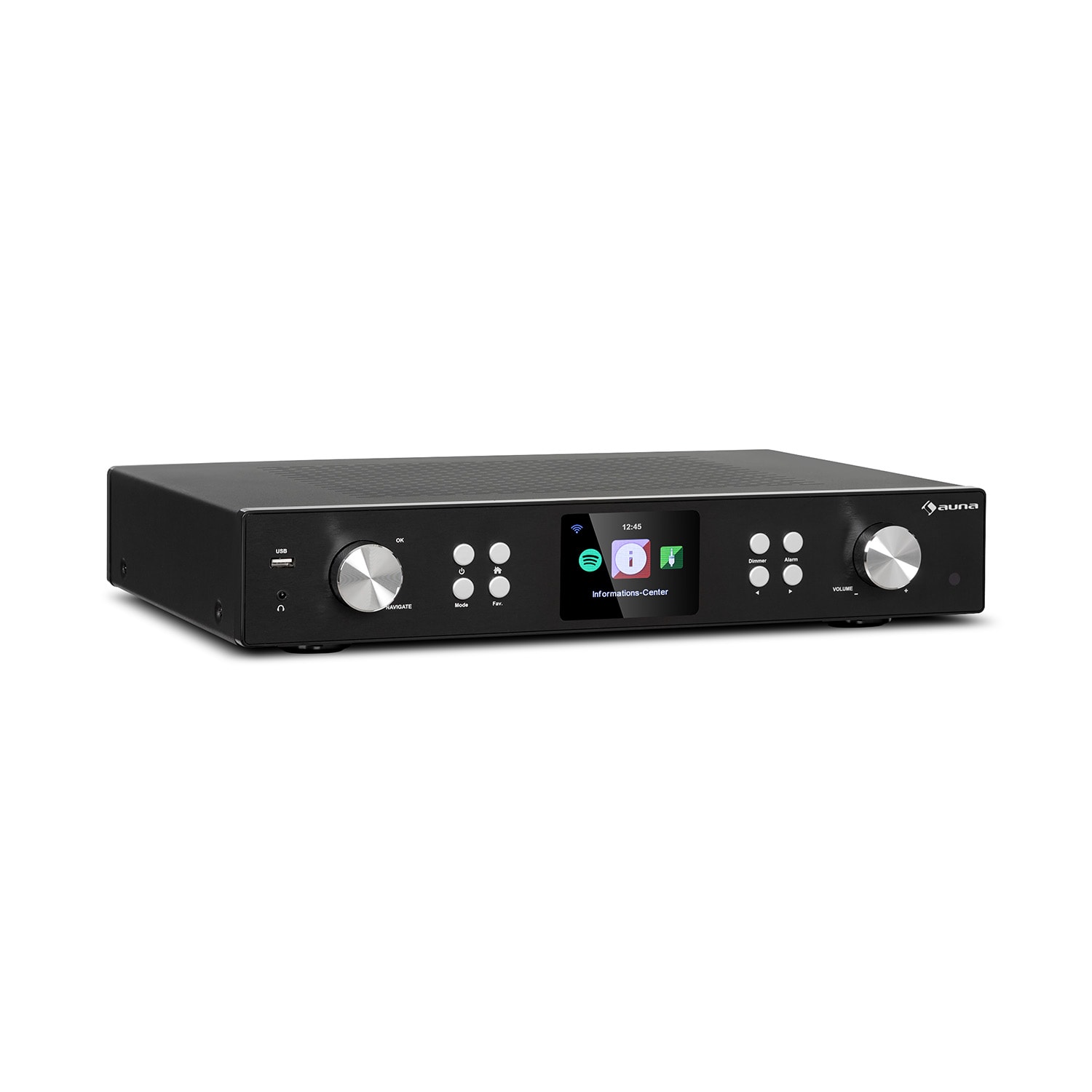 iTuner 320 ME, Sintonizzatore Hi-Fi Digitale, Spotify Connect, BT, App-Control, nero