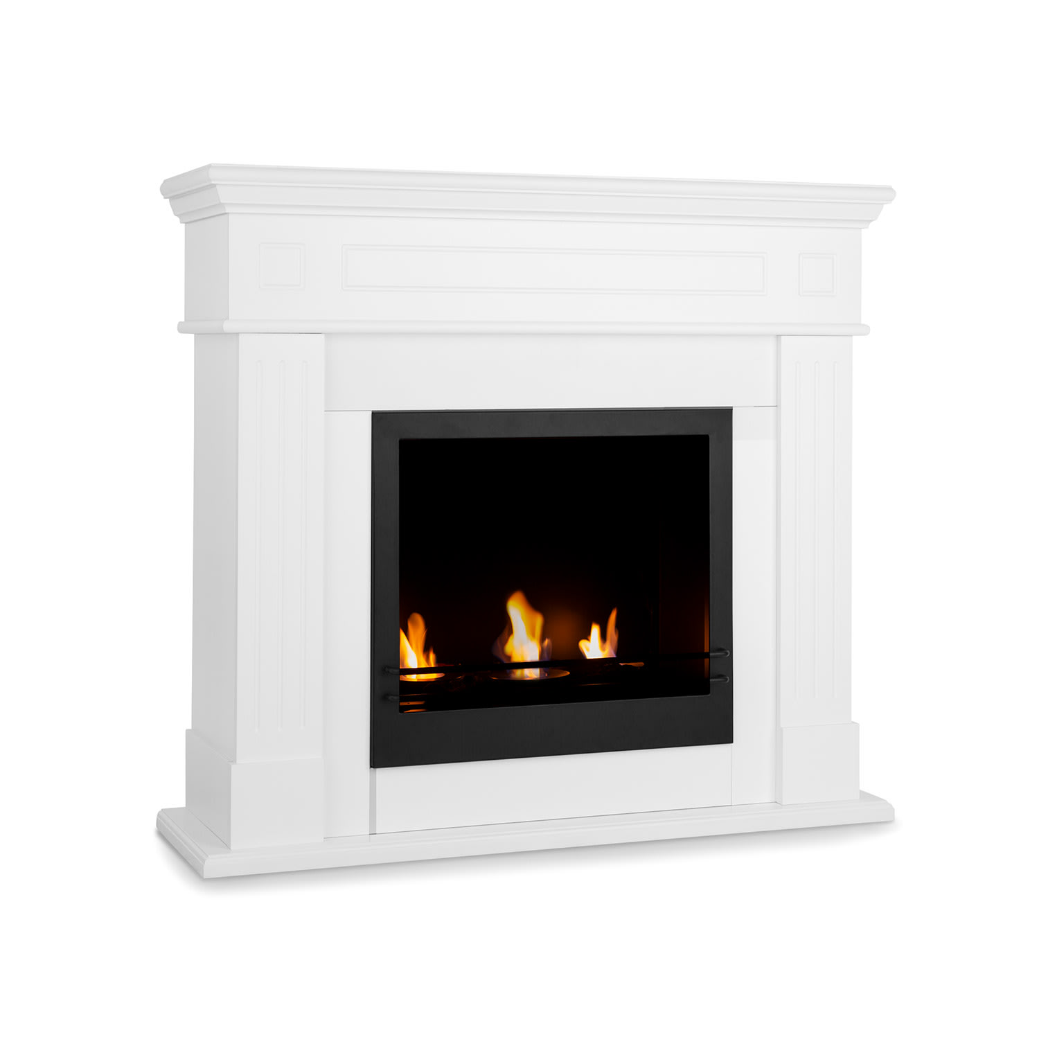 Phantasma Manor, șemineu cu etanol, 3,4 kW, stil country, MDF, timp de ardere 2,5h