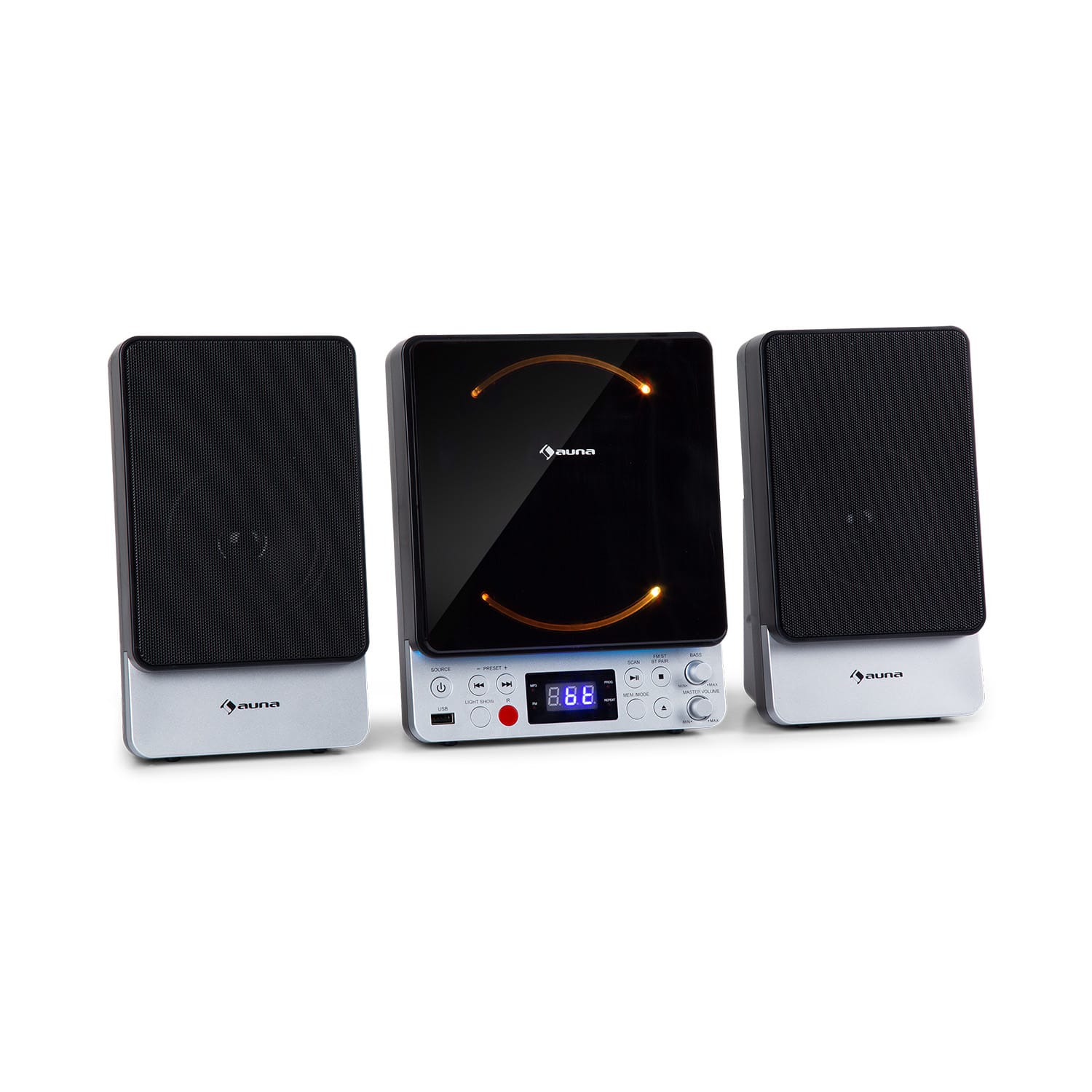 Microstar Micro chaîne chaîne verticale lecteur CD Bluetooth port USB télécommande