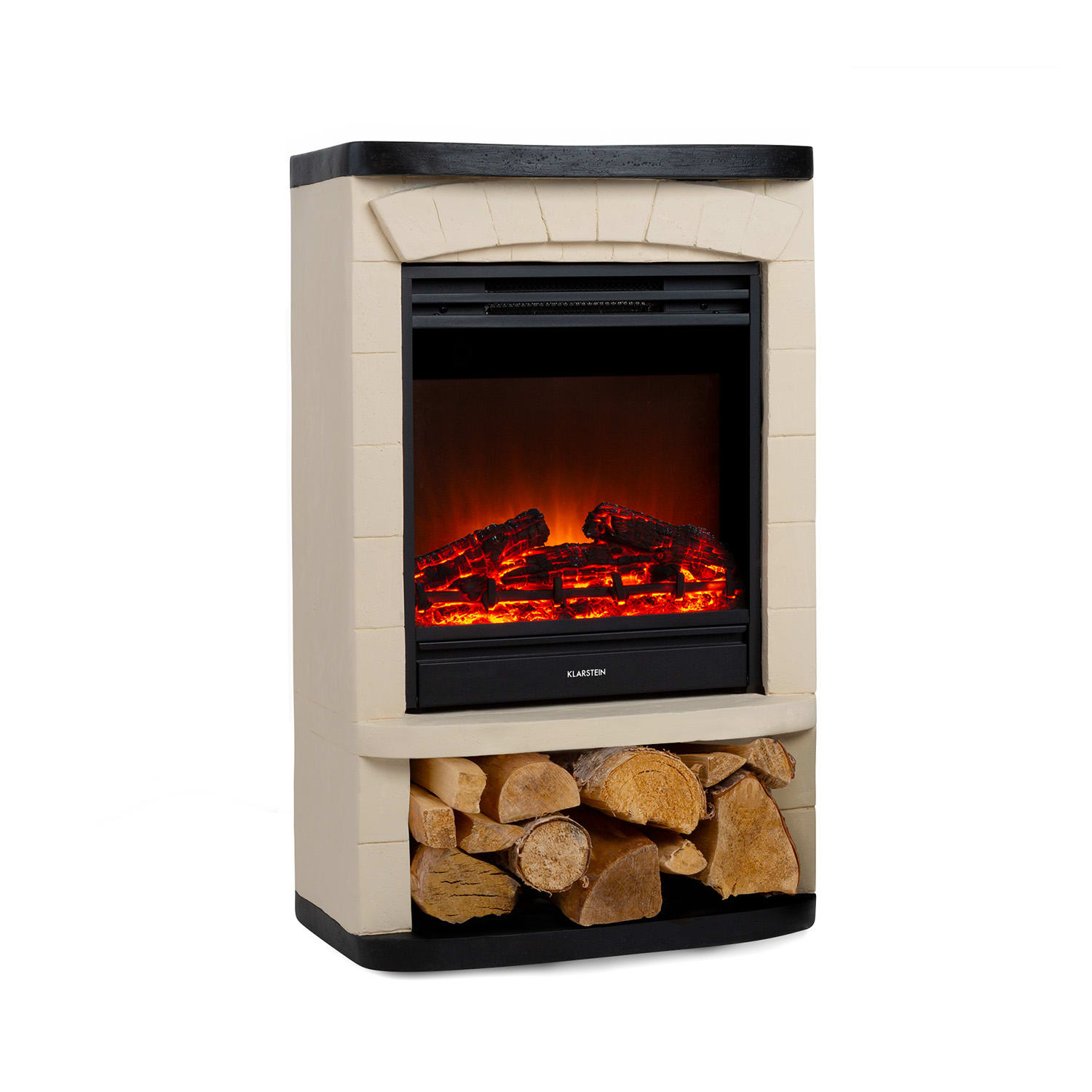 Carinthia Chimenea eléctrica 1800W LED temporizador semanal mando a distancia calefacción