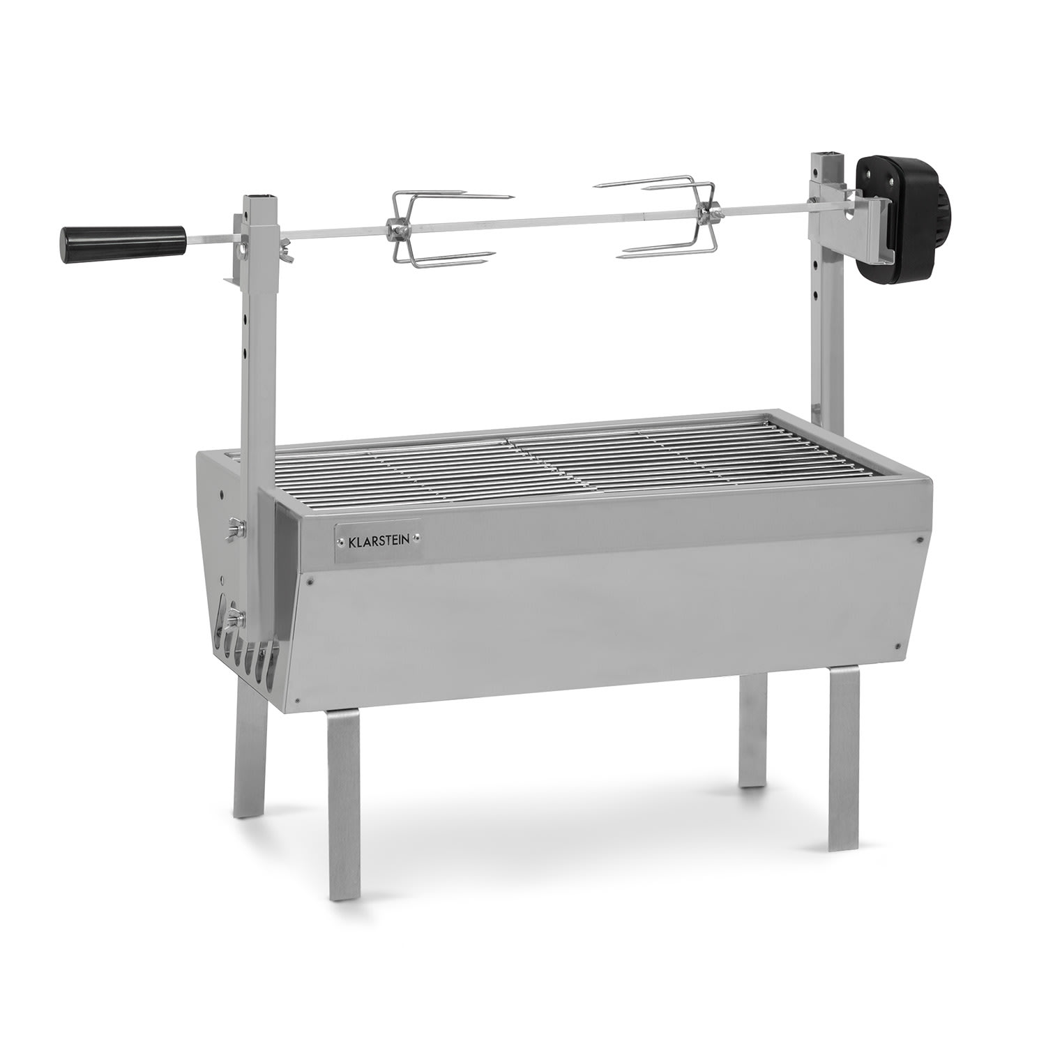Sauenland mini gril rôtissoire 4W 12 kg max. inox