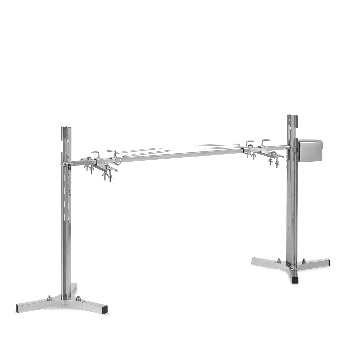 Sauenland Survivor, грил за прасенца, въртящ се шиш, 12 W, макс. 70 kg, неръждаема стомана