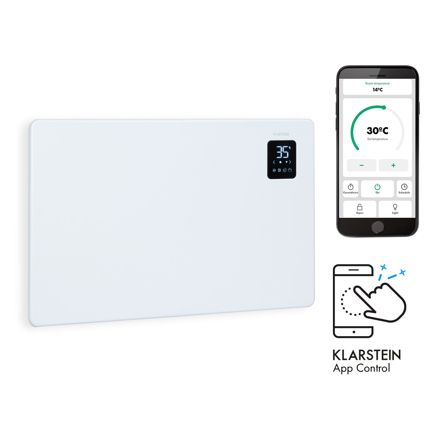 Bansin Smart 1500, konvektor, 1500 W, ovládání pomocí applikace