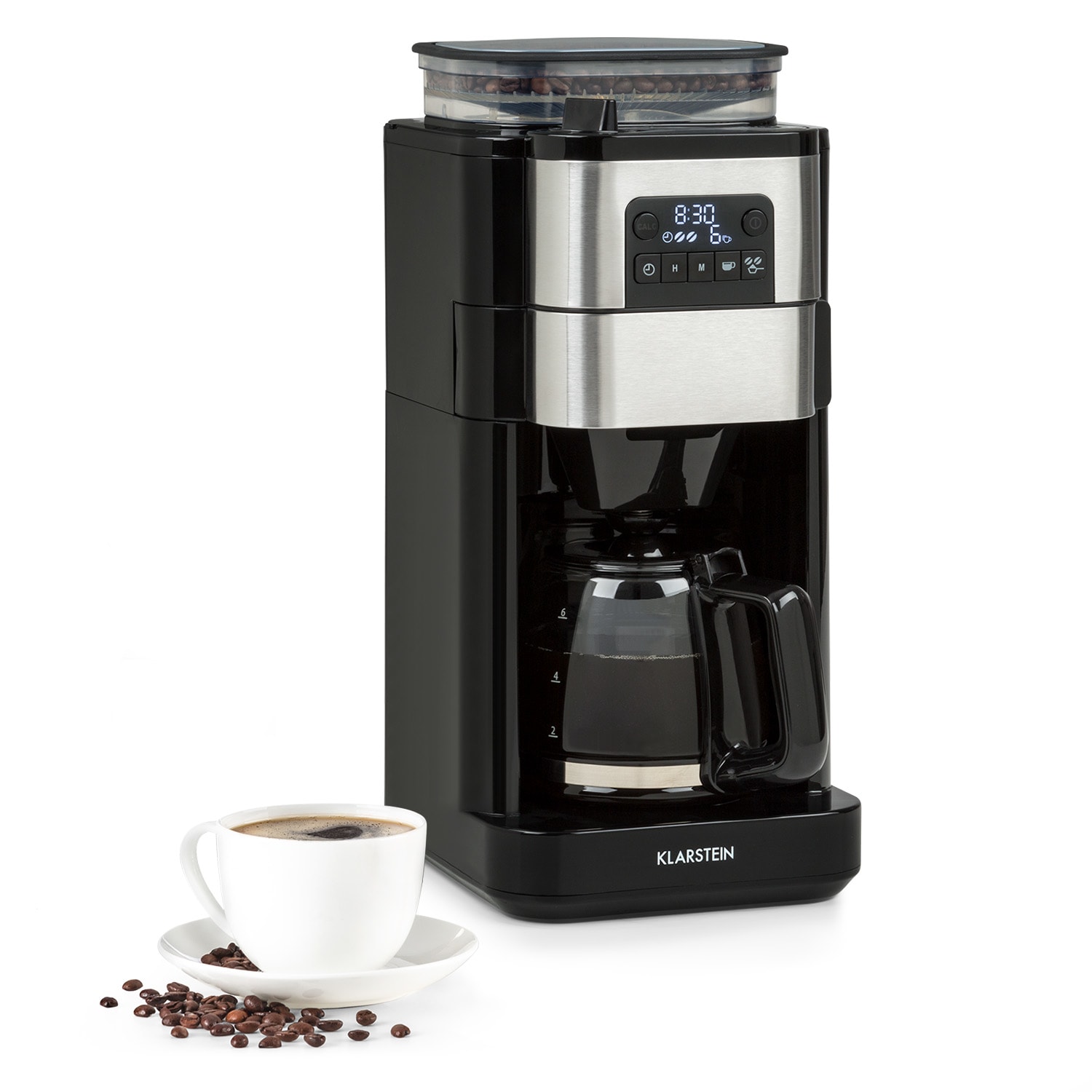 Aromatica Taste 6 Kaffeemaschine Kegelmahlwerk 6 Tassen