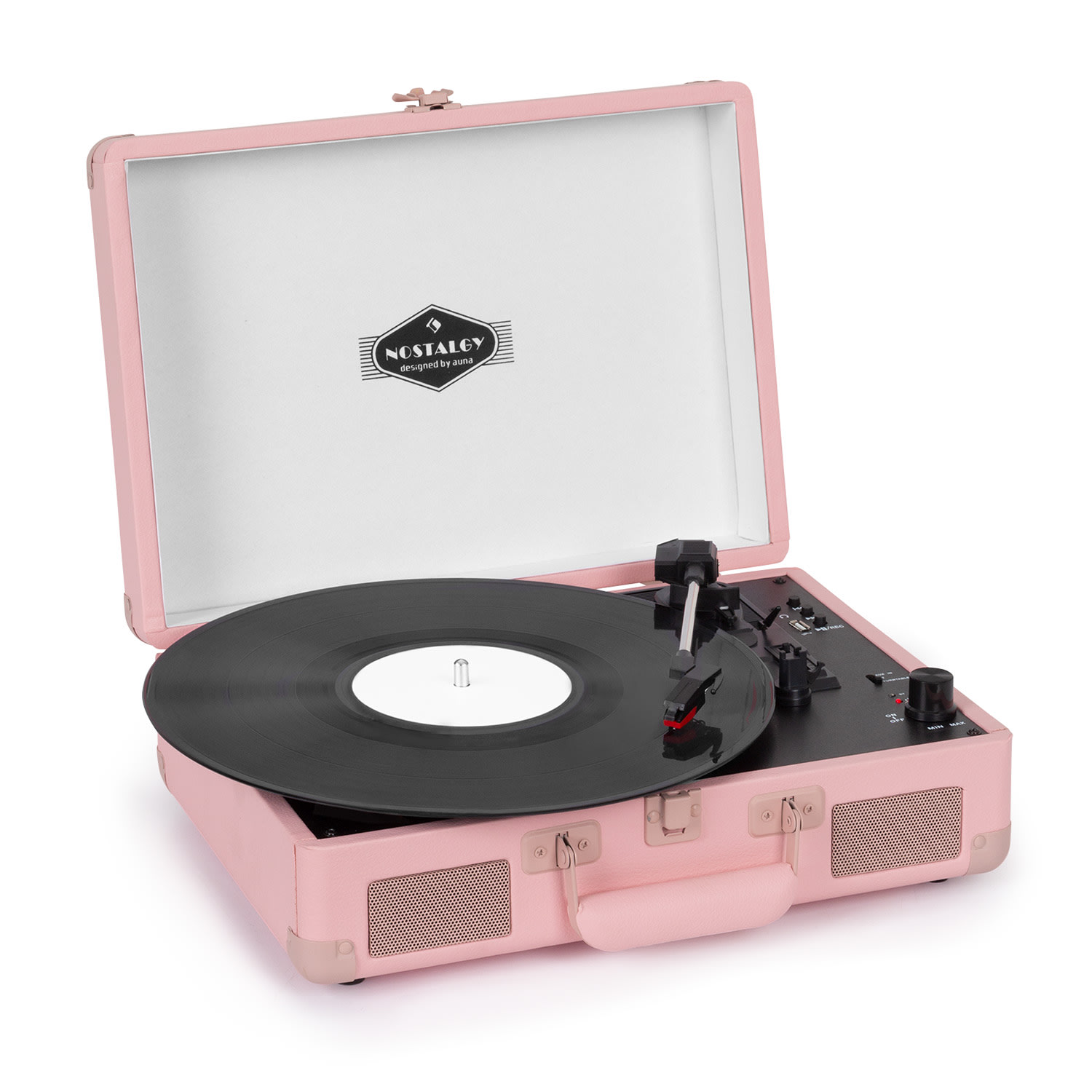 Peggy Sue BT Tocadiscos altavoces estéreo USB BT portátil
