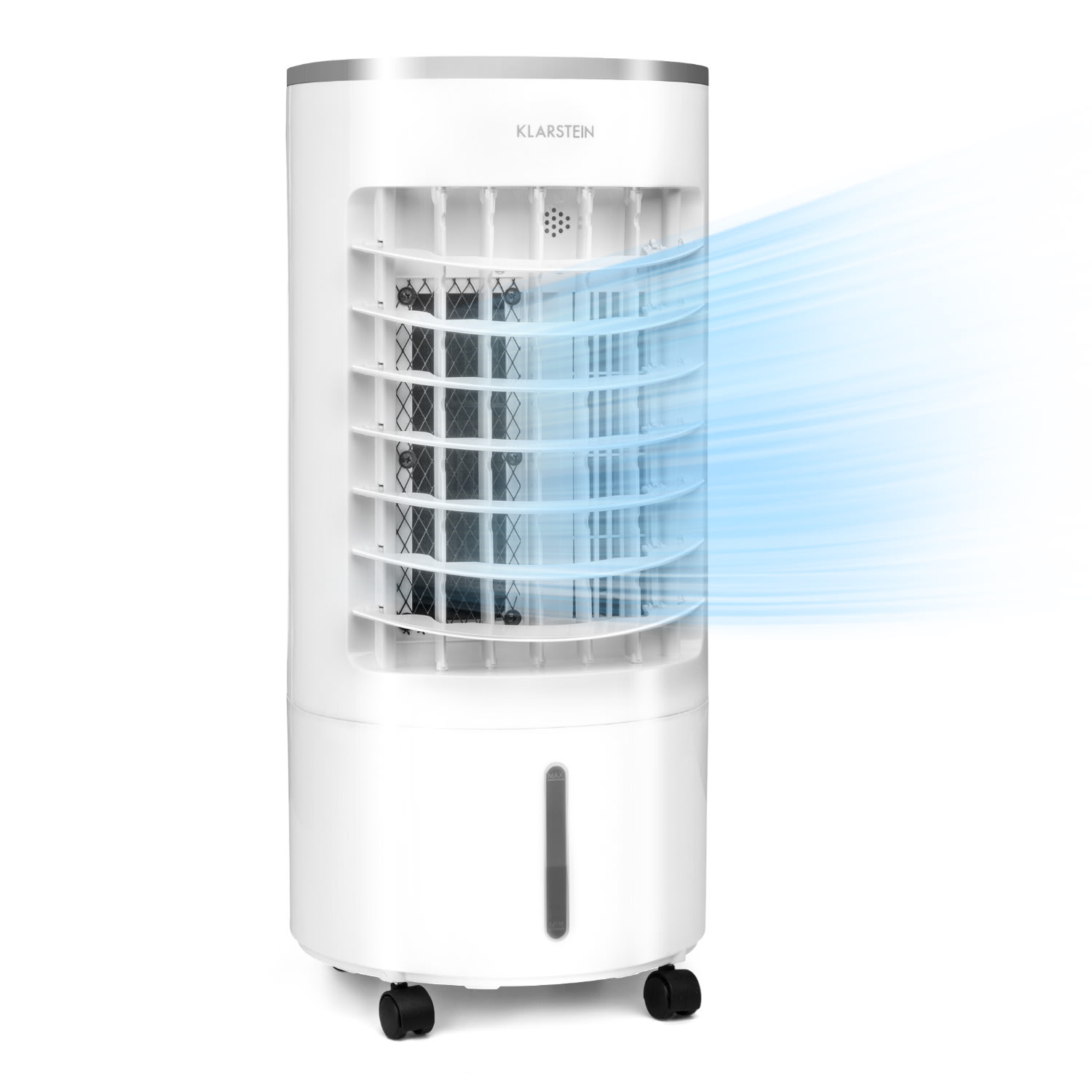 Skypillar 3-in-1 luchtkoeler ventilator luchtbevochtiger tank 5L afstandsbediening touch-paneel