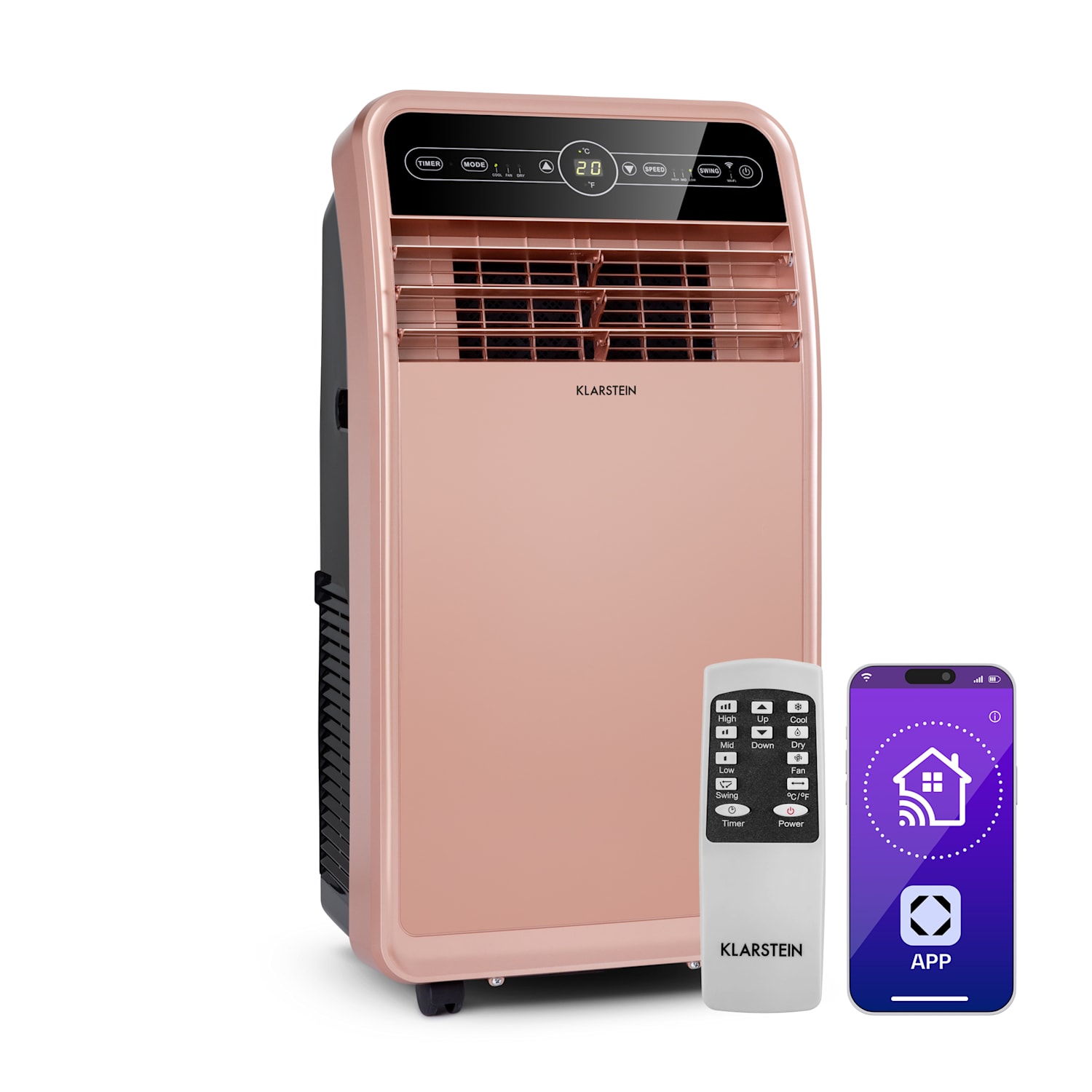 Metrobreeze New York Smart 12k mobile Klimaanlage 12000 BTU/3,5 kW