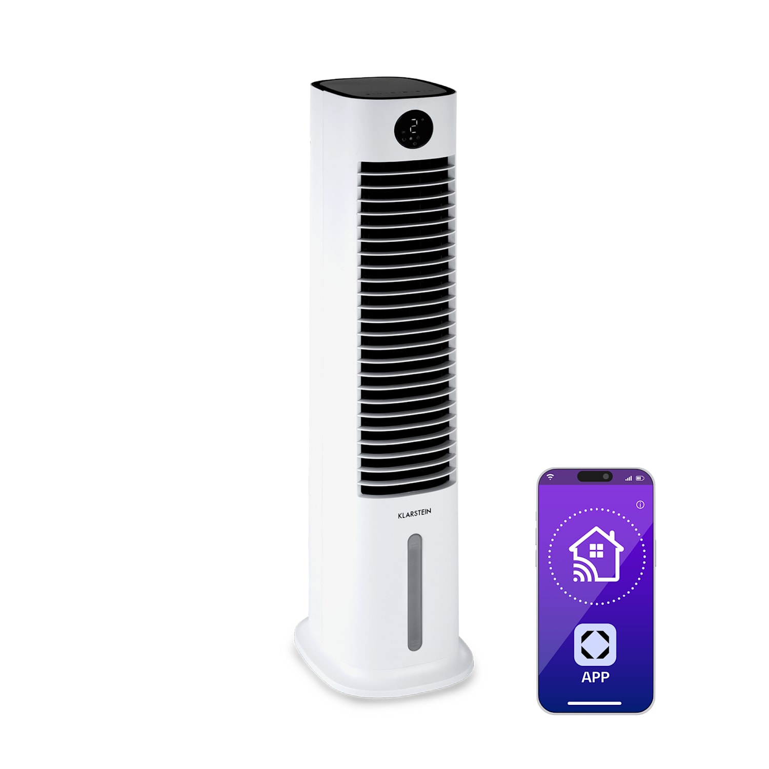 Skytower Grand Smart Luftkühler 80W 480 m³/h 8 Liter mobil
