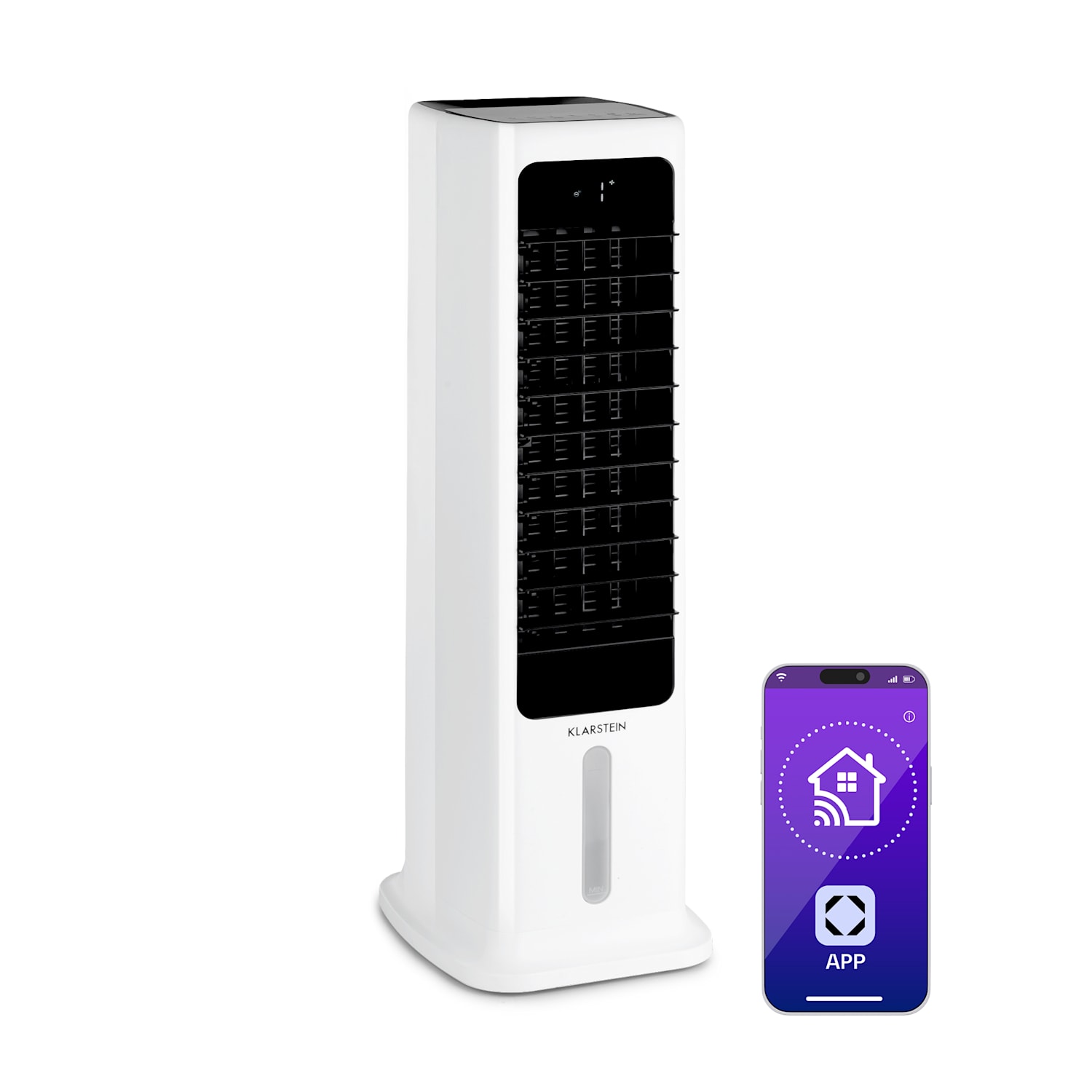 Skytower 360° Smart Luftkühler 60W 450 m³/h 6 Liter mobil