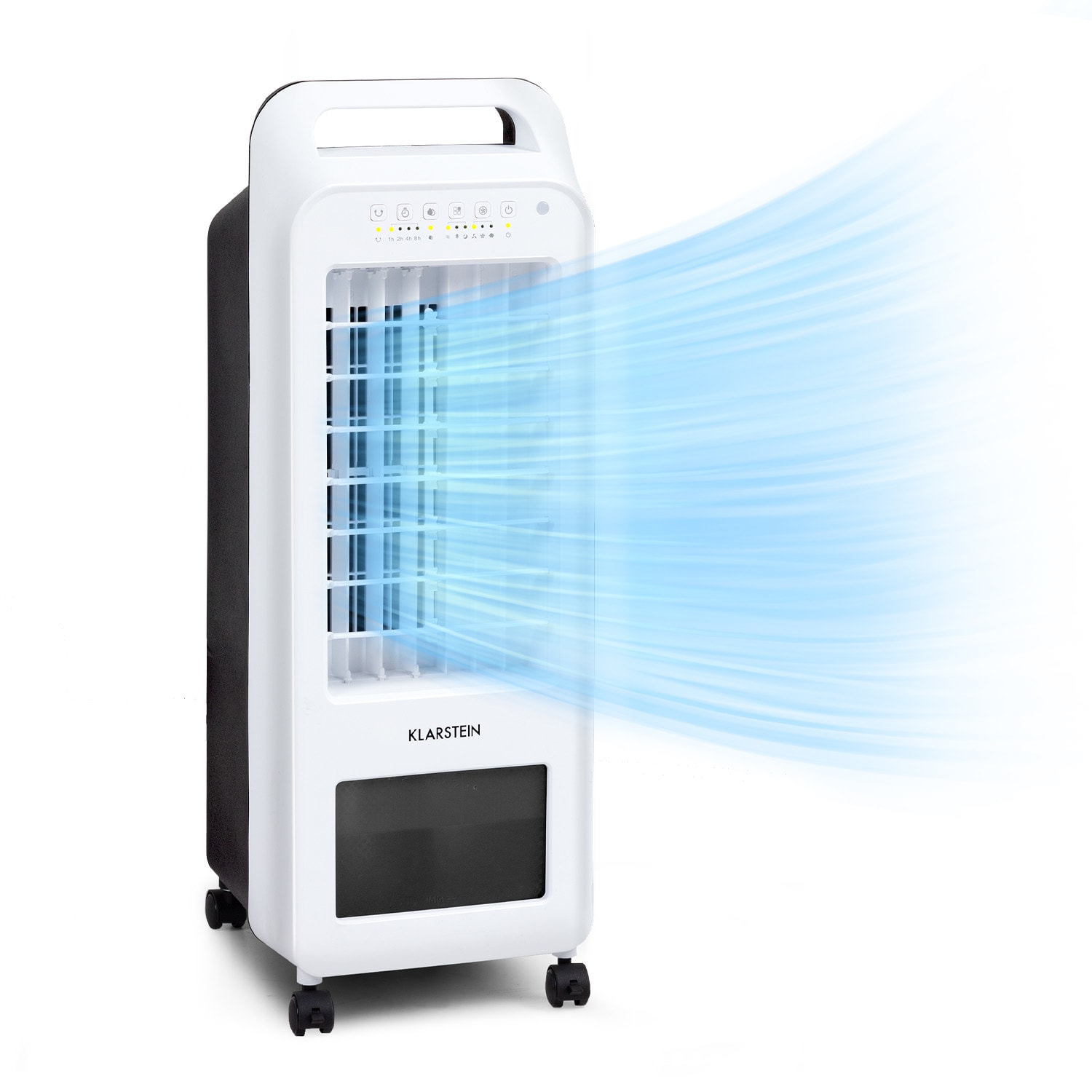 Cooler Rush ventilador climatizador 5.5L 45W mando a distancia 5x paquetes de hielo