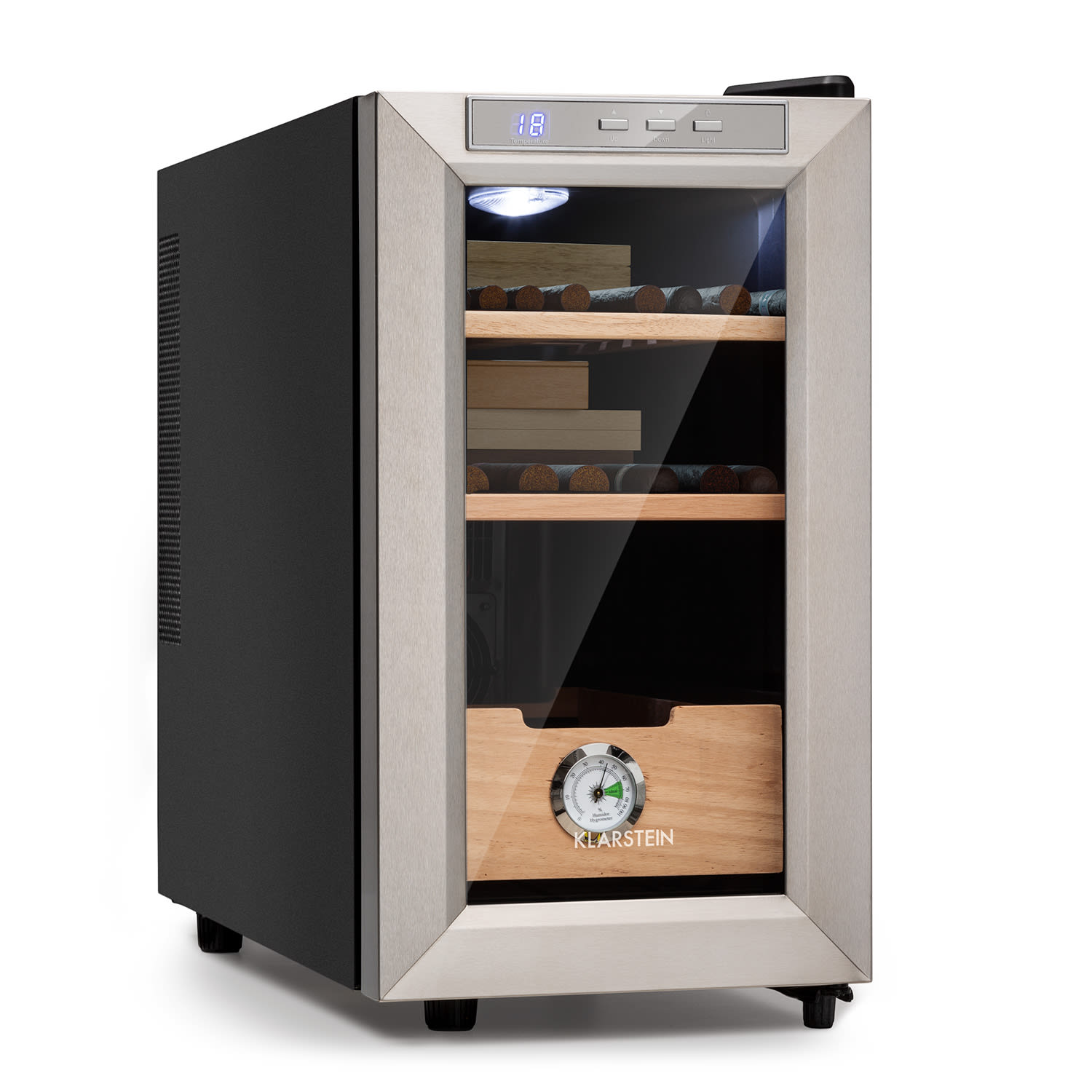 El Presidente 23 Humidor 45 W touch bokträ 23l LED