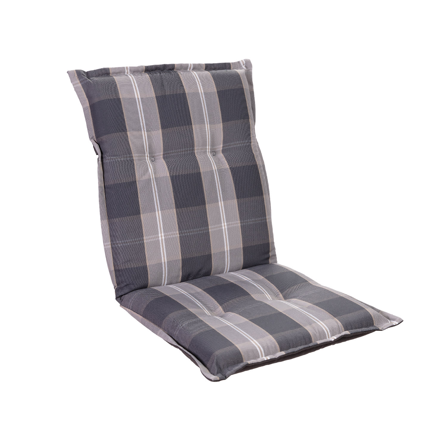 Cojín Prato funda de sillón de jardín de respaldo bajo poliéster 50x100x8cm