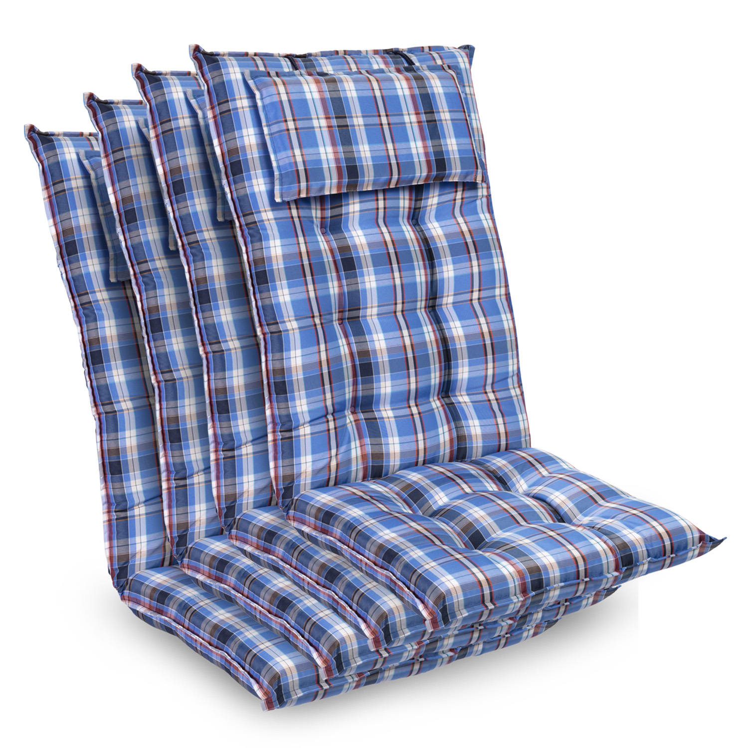 Sylt Polsterauflage Sesselauflage Hochlehner Kopfkissen Polyester 50x120x9cm