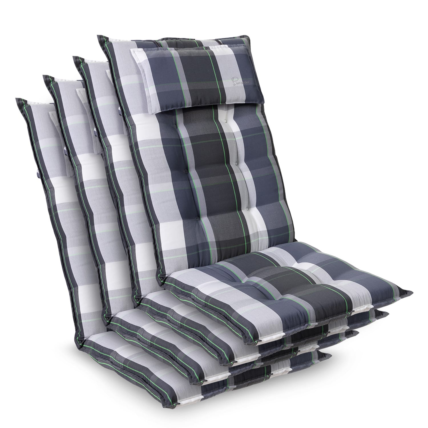 Sylt Polsterauflage Sesselauflage Kopfkissen Polyester 50x120x9cm