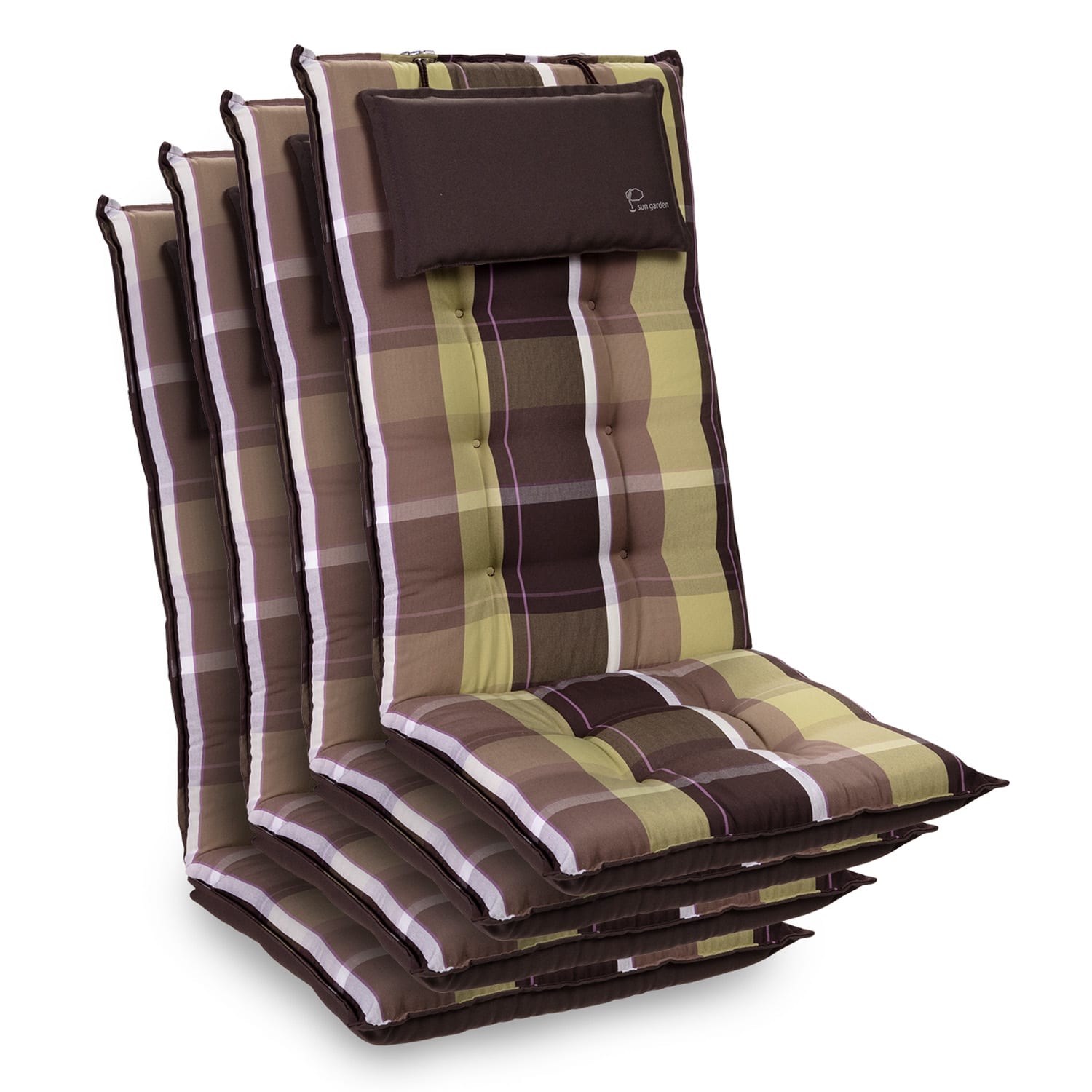 Sylt Polsterauflage Sesselauflage Kopfkissen Polyester 50x120x9cm