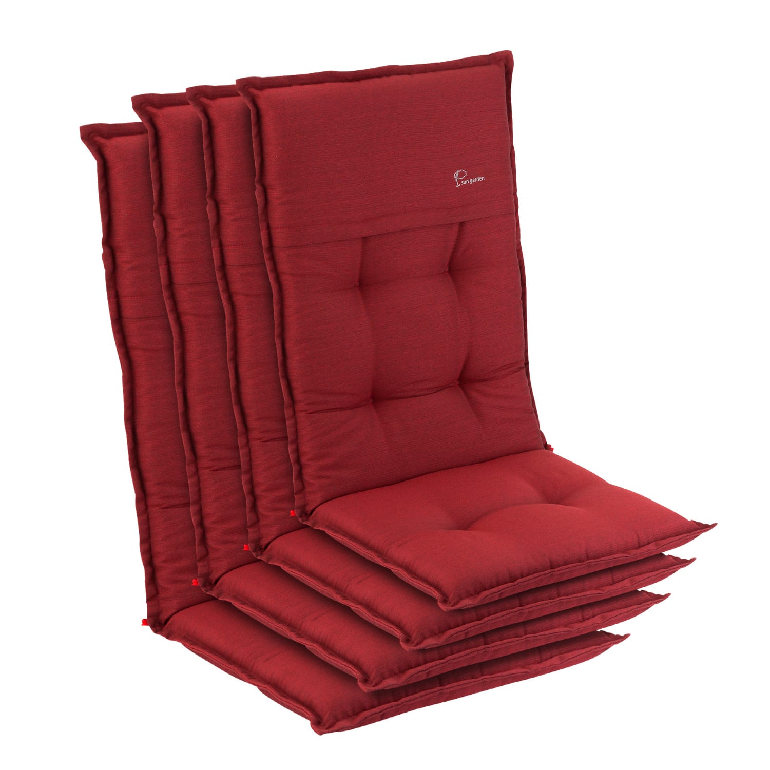 Coburg, čalúnenie, čalúnenie na kreslo, vysoké operadlo, záhradná stolička, polyester, 53x117x9cm, 4 x čalúnenie