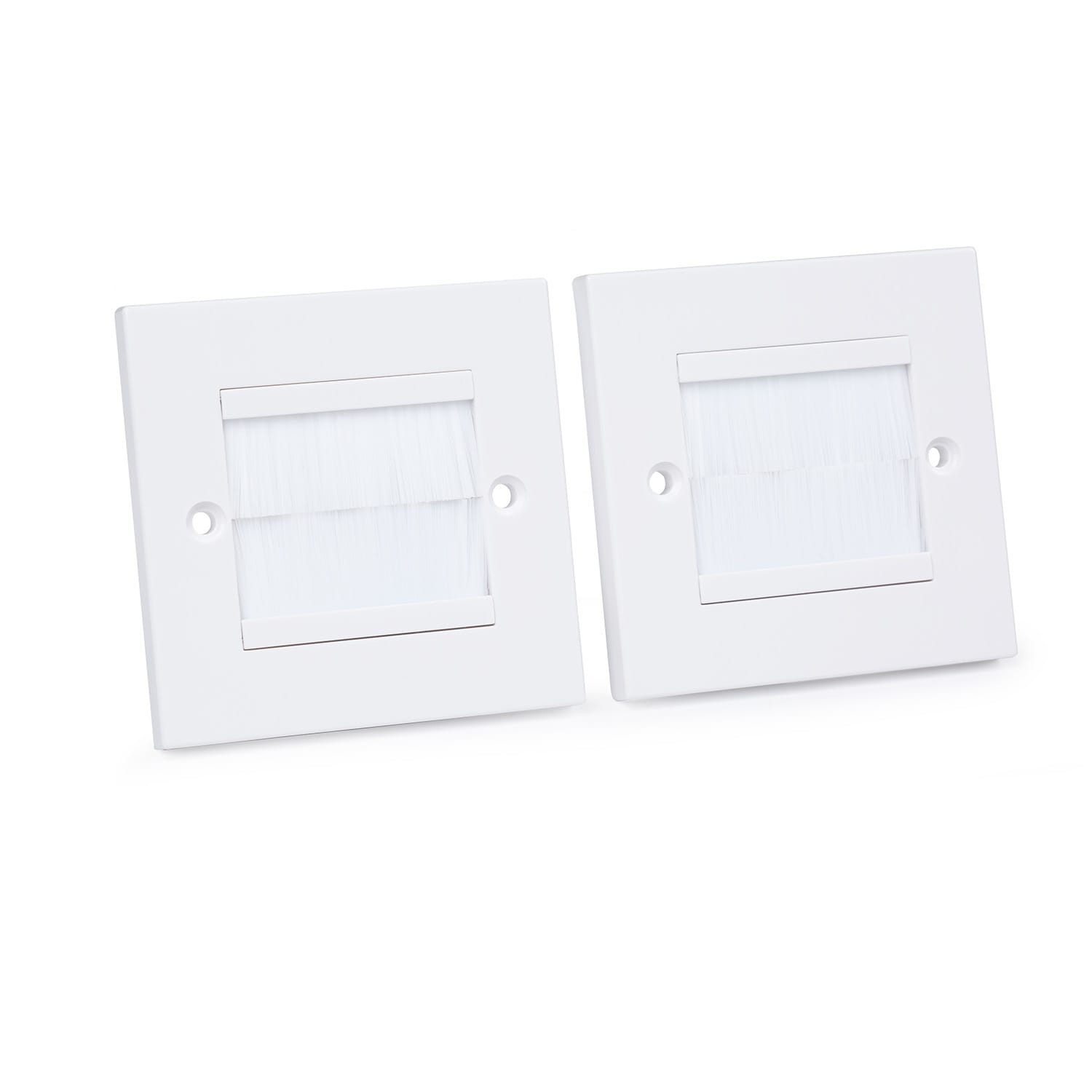 Kabelblende 2er-Set ca. 86 x 86 mm