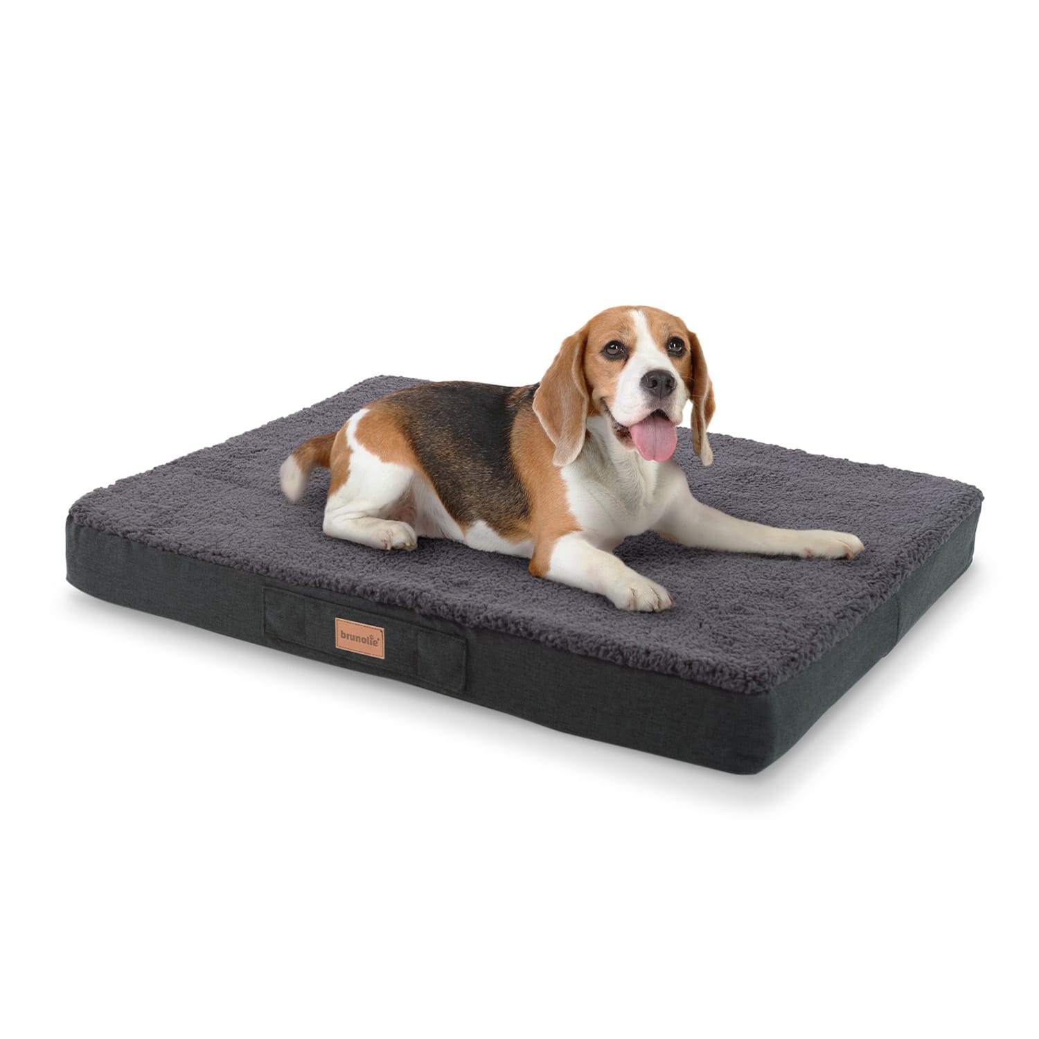 Cojín para perro Balu | lavable | ortopédico | antideslizante | espuma de memoria transpirable | tamaño M (79 x 8 x 60 cm)